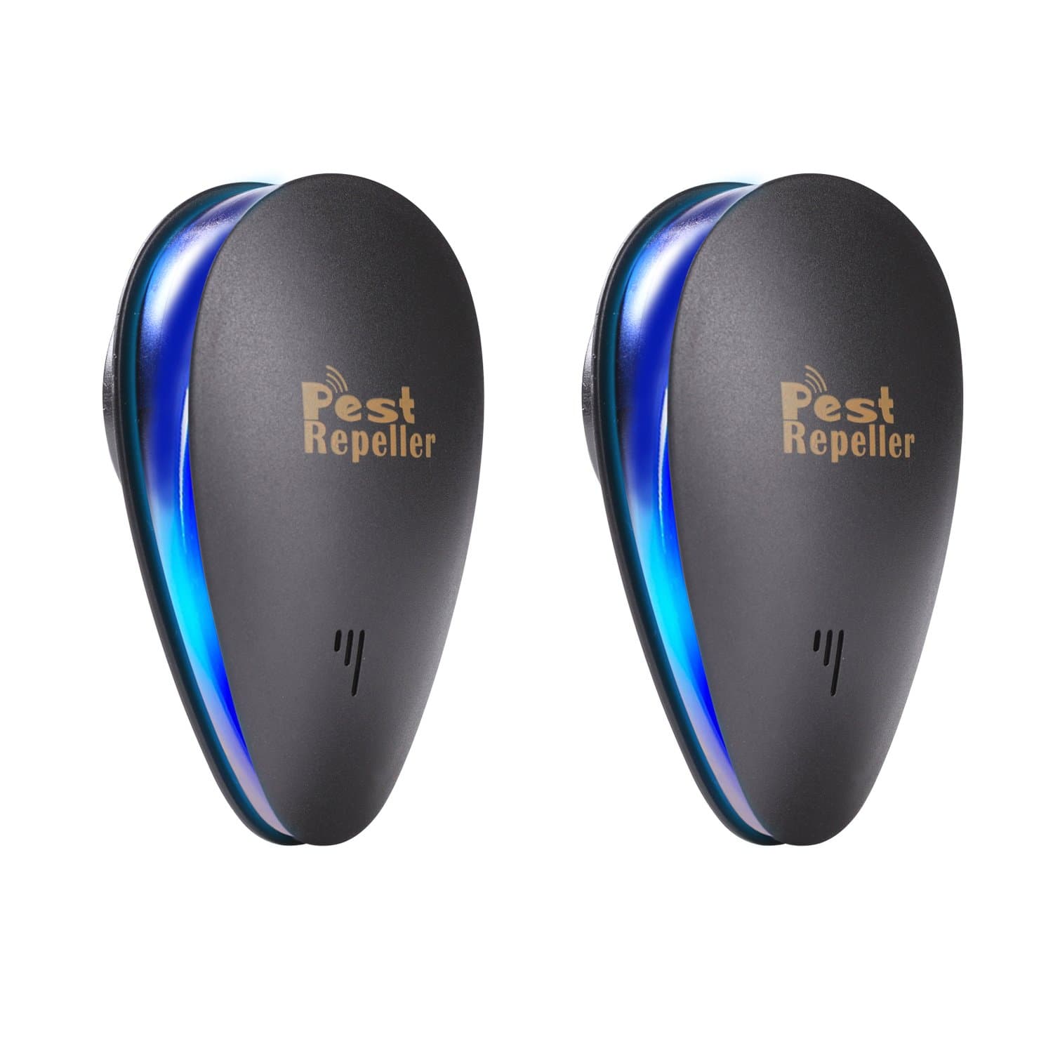 Ultrasonic Pest Repeller IMISI 2 Pack Pest Control Ultrasonic Repeller Pest Plug In Electric Home Pest Control Repellent Inaudible Ultrasonic Wave Indoor Pest Control Solution Mosquito Pest Away