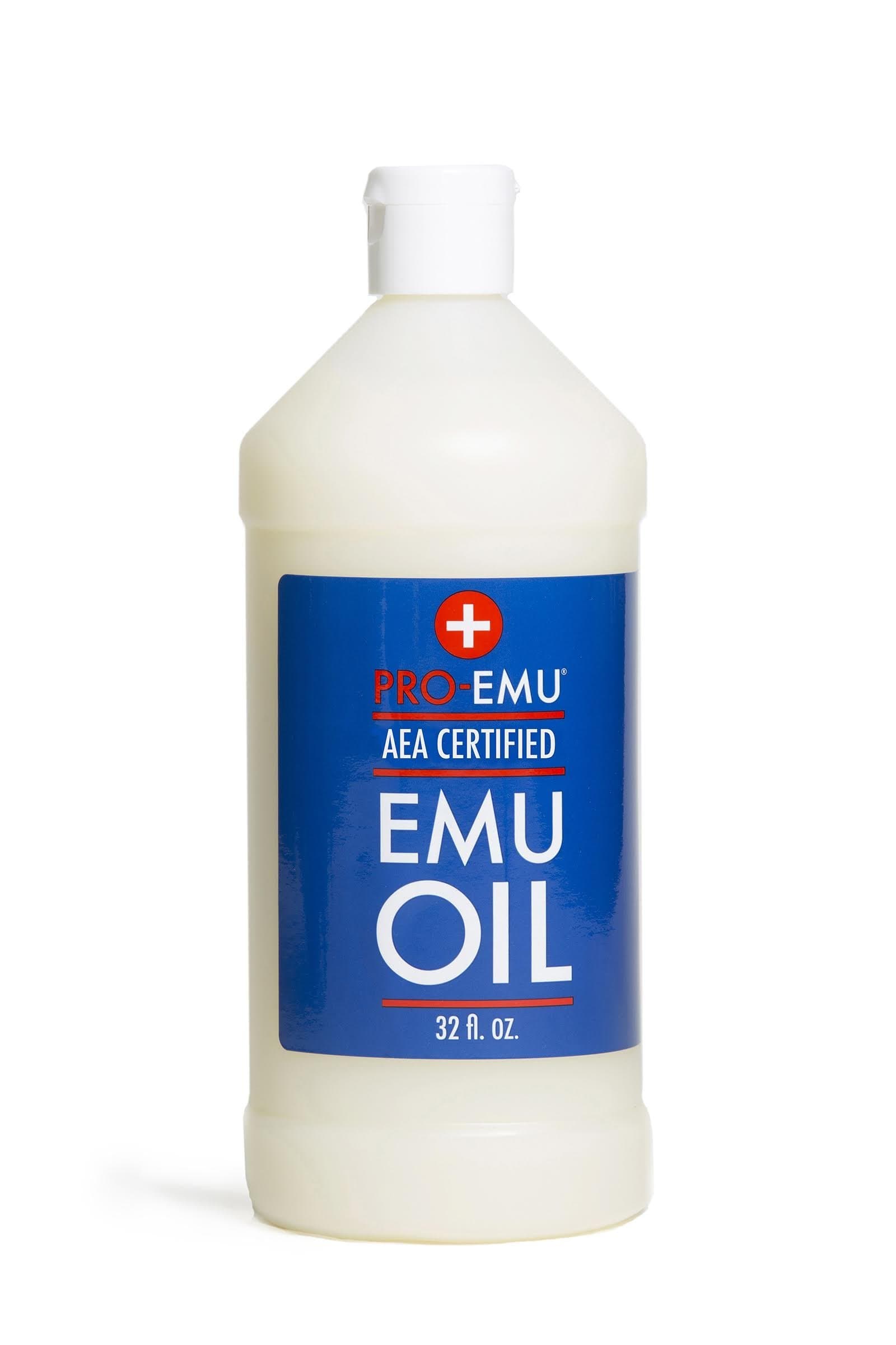 OIL (32 oz) All Natural Emu Oil - AEA Certified - Made In USA Best All Natural Oil for Face, Skin, Hair and Nails.