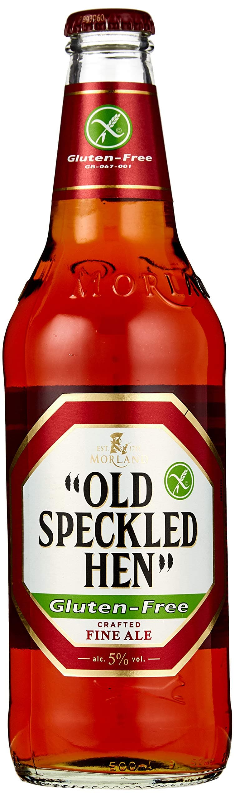 Morland Old Speckled Hen Gluten - Free 500Ml (Abv(Pack of 8)