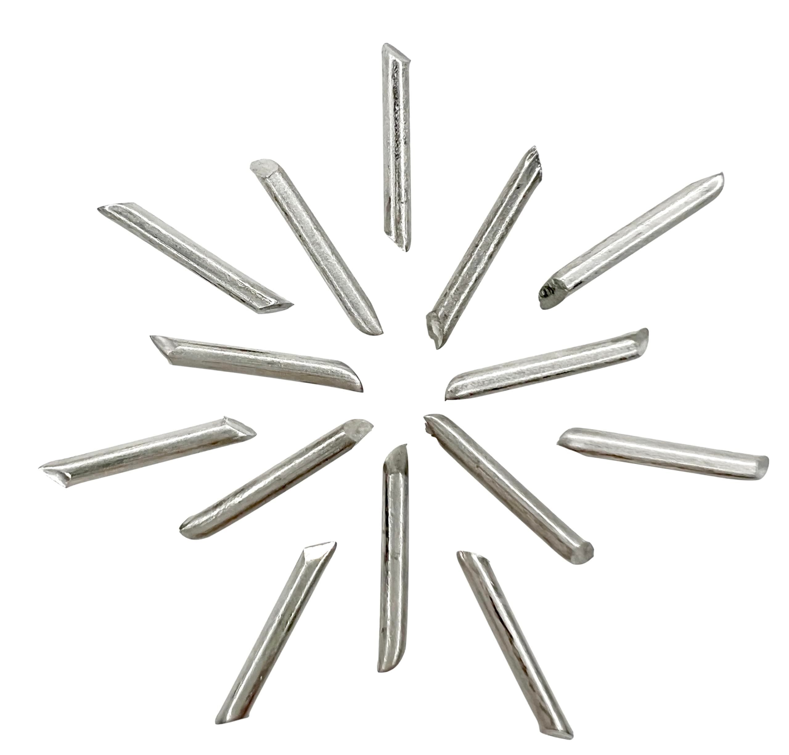 National Artcraft 14-Gauge 1/2" Heat-Tolerant to Cone 5 (2190°) Stilt Pins for Ceramic and Pottery Kiln Firing - (250/Pack)