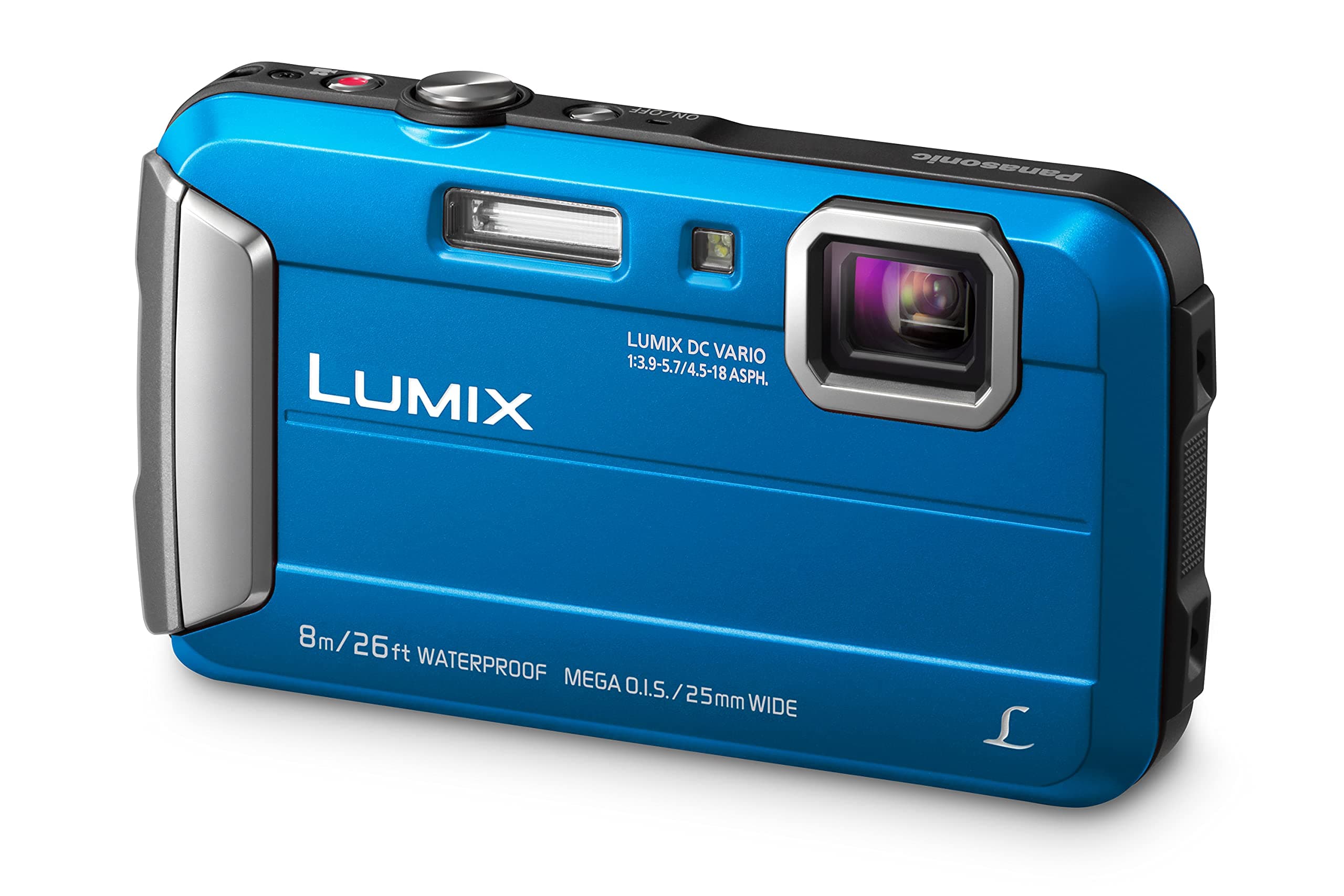 Panasonic LUMIX DMC-FT30EB-A Tough Waterproof Compact Digital Camera - Blue