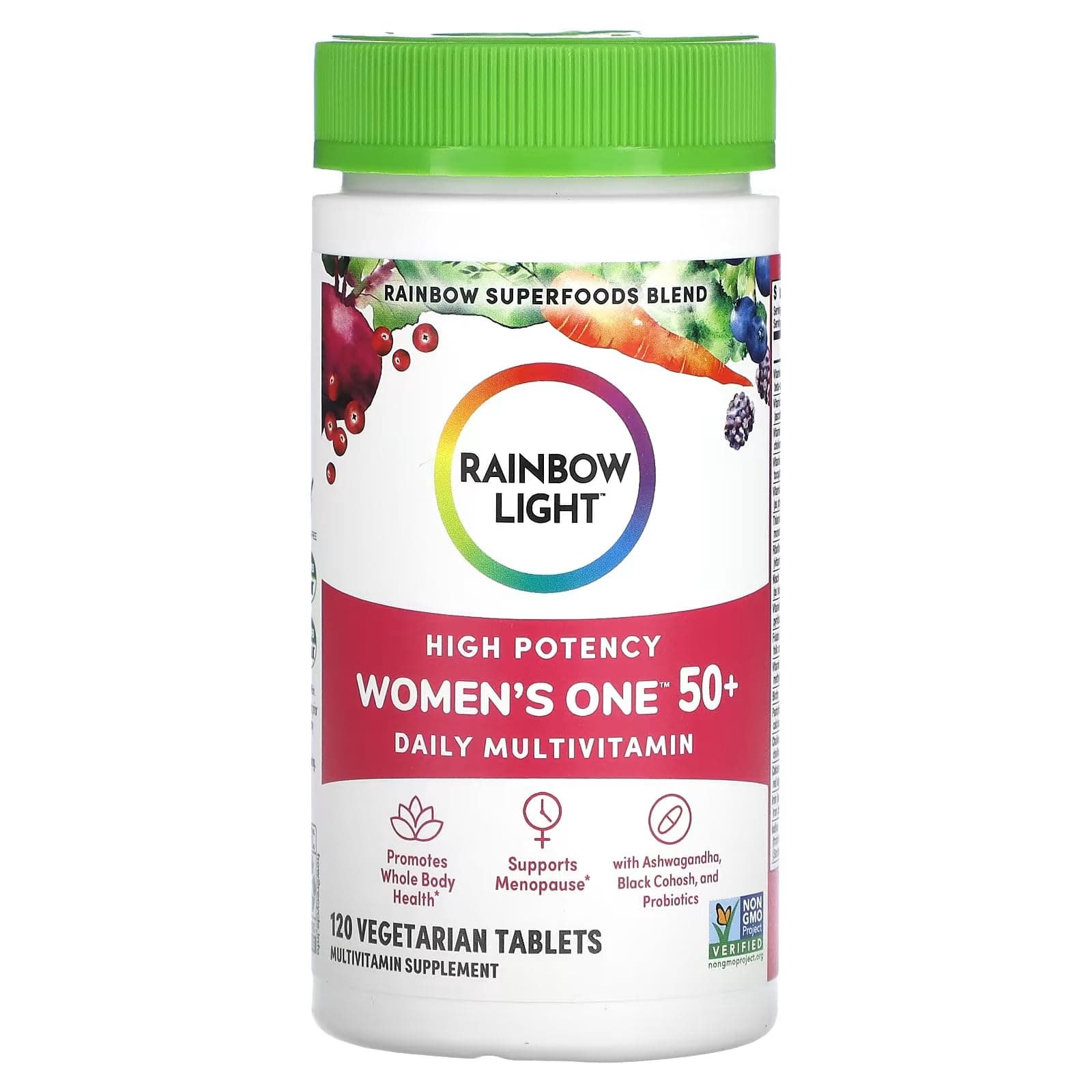 Rainbow LightWomen's 50 Plus Multivitamin 120 Count, 120 CT