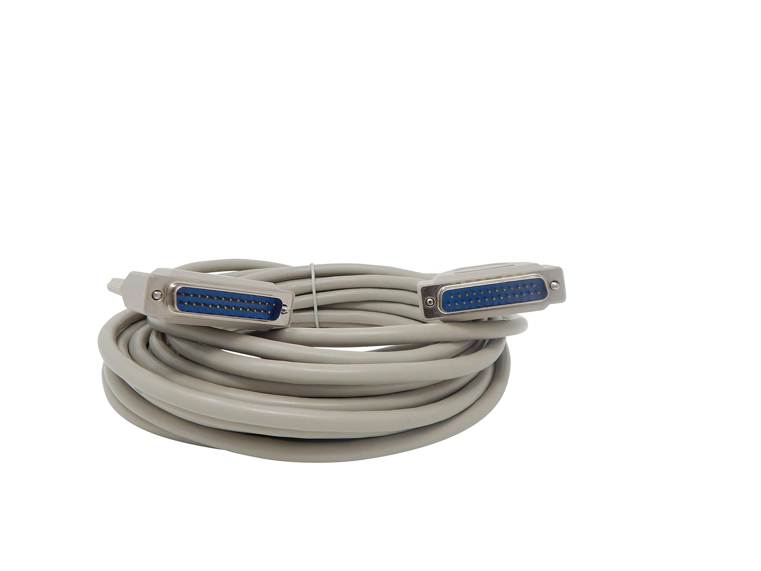 Your Cable Store 25 Foot DB25 25 Pin Serial Port Cable Male/Male RS232