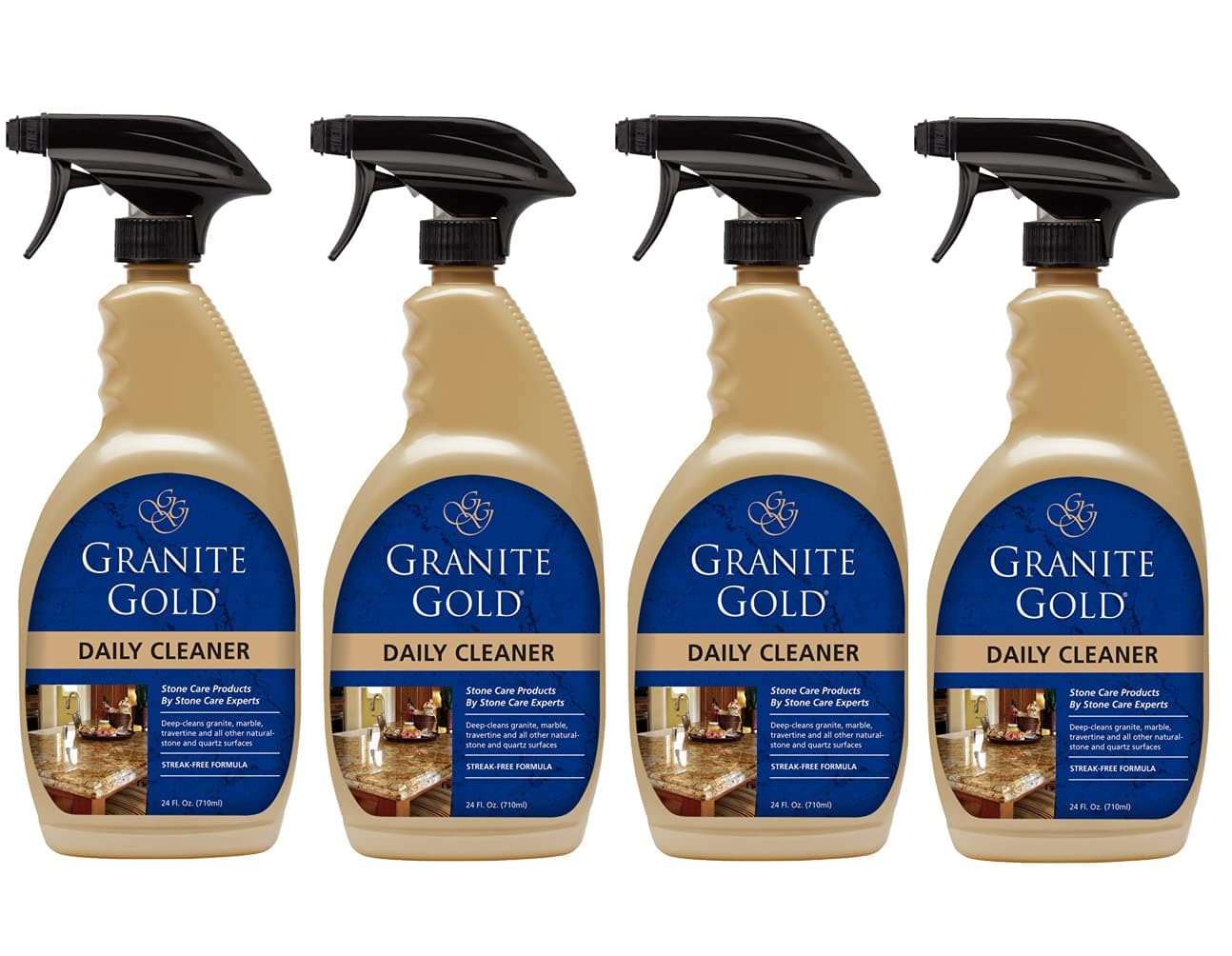 Granite Gold GG0032 24 oz Daily Cleaner for Granite & Stone - Quantity 4