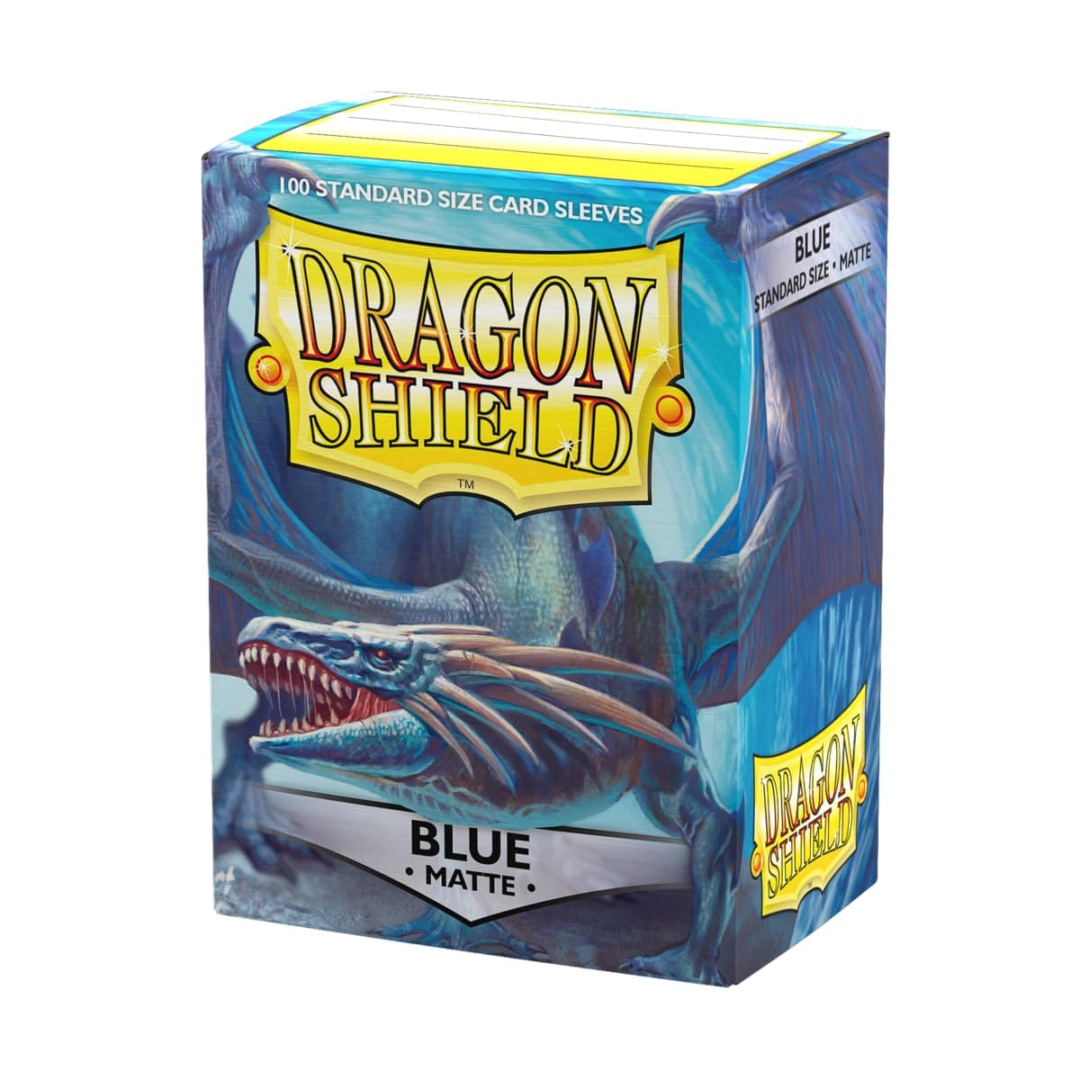 Dragon Shield Matte Blue 100 Protective Sleeves