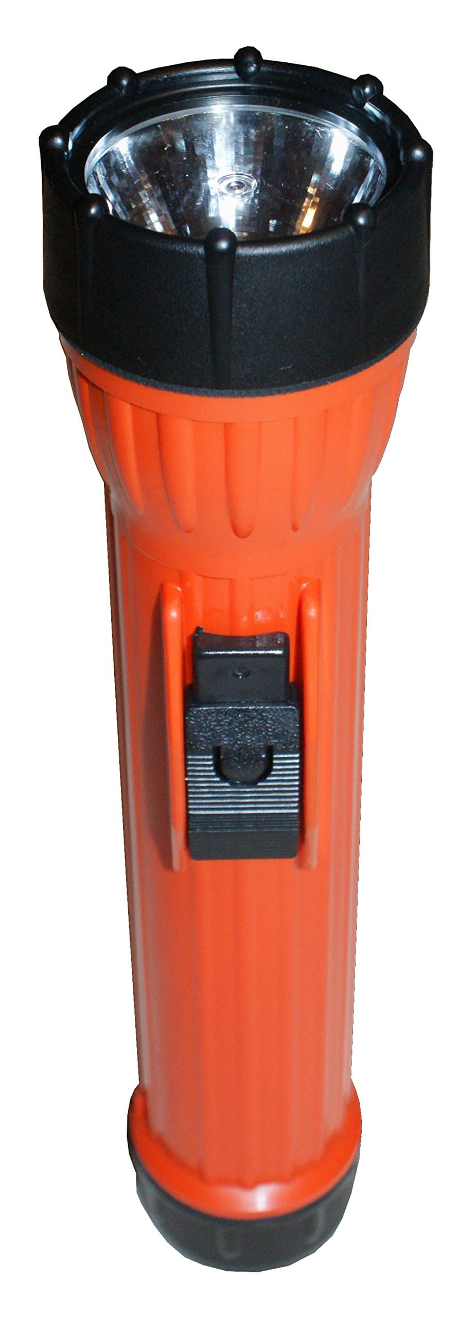 Bright Star 2224 Work SAFE15,000 CP Incandescent Flashlight, UL & CUL Class I, Division I, Waterproof, ASTM & msha approved, Orange