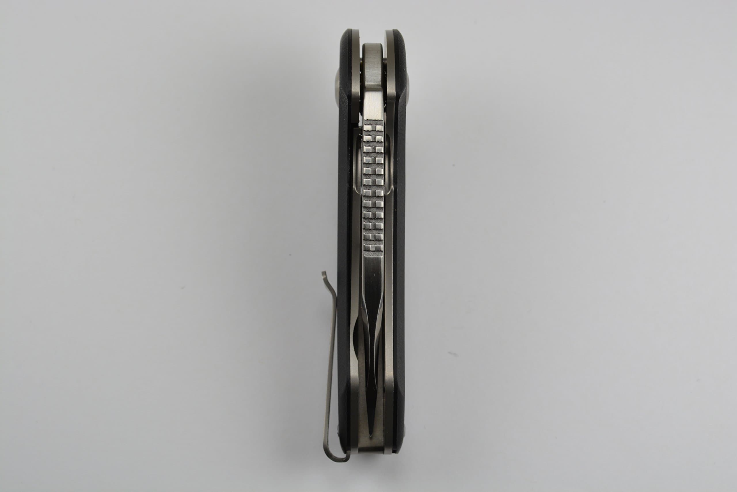 Brous Blades Silent Soldier Flipper - G10 Edition Satin Blade