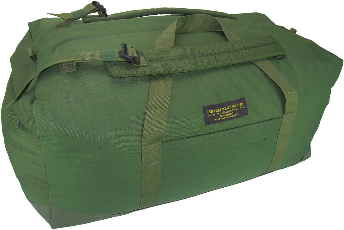 IWEAPONS® Genuine Official IDF Tactical Military Duffle Bag (Used by Israeli Army)
