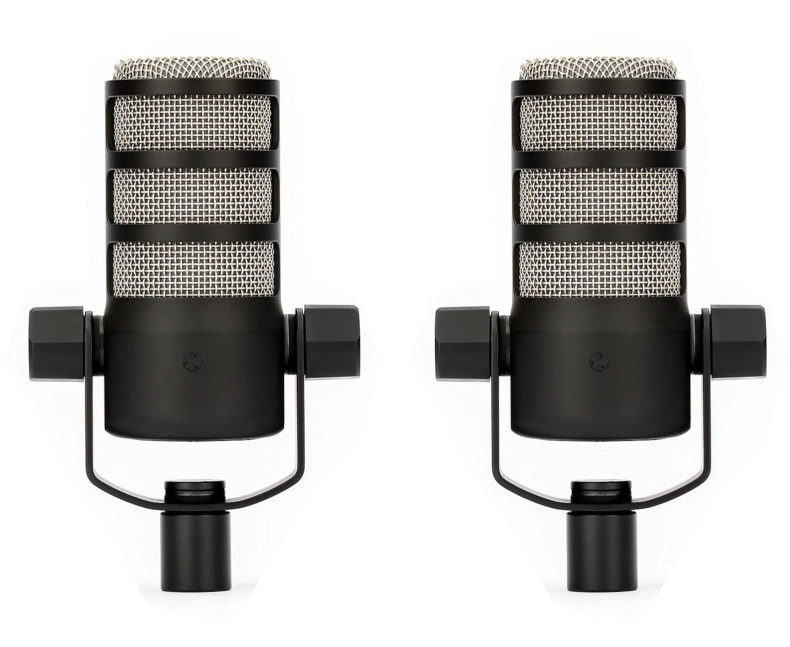 RODE PodMic Broadcast-Grade Dynamic Microphone for Podcast Application, 2-Pack