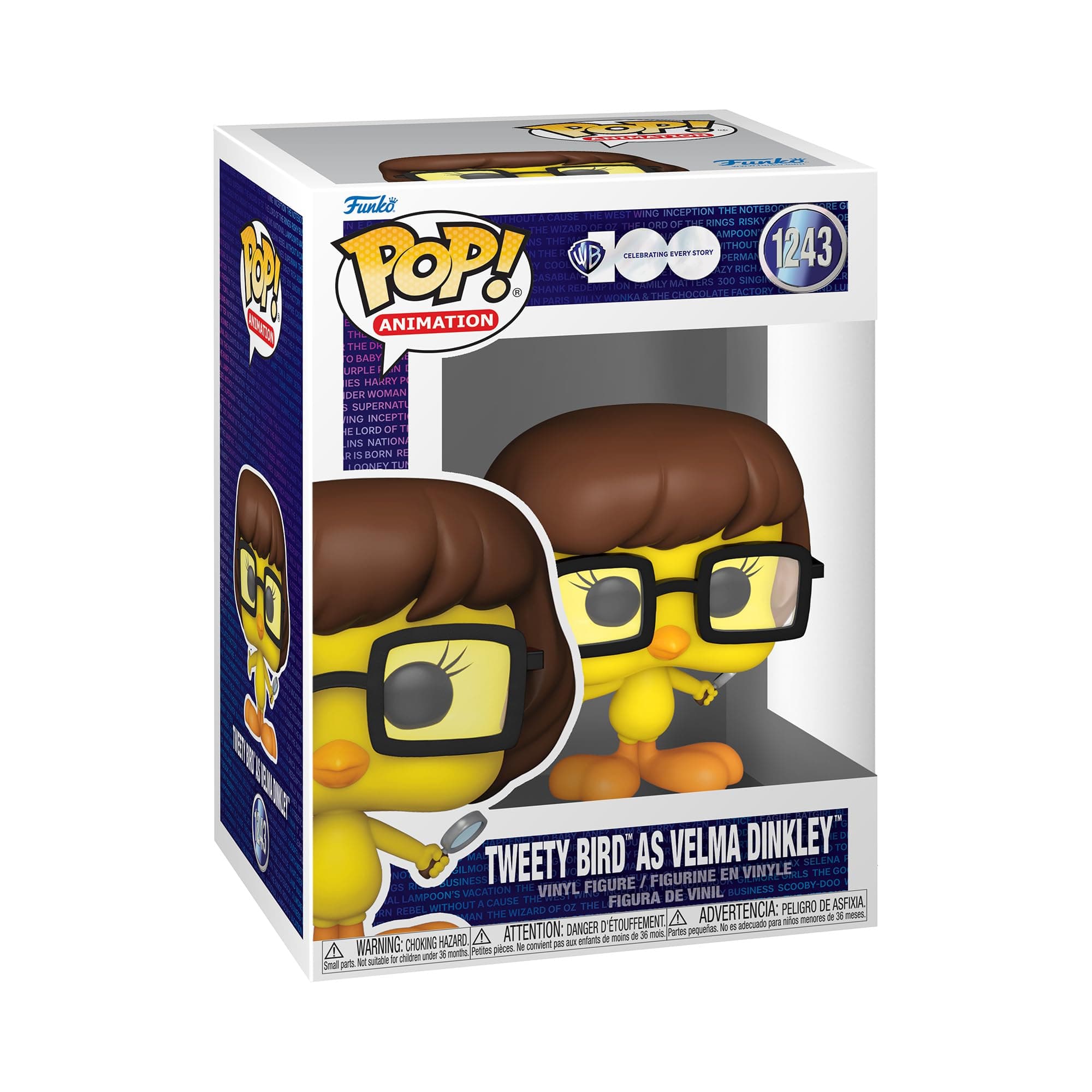 Pop! Animation: WB 100 - Looney Tunes, Tweety Bird as Velma Dinkley