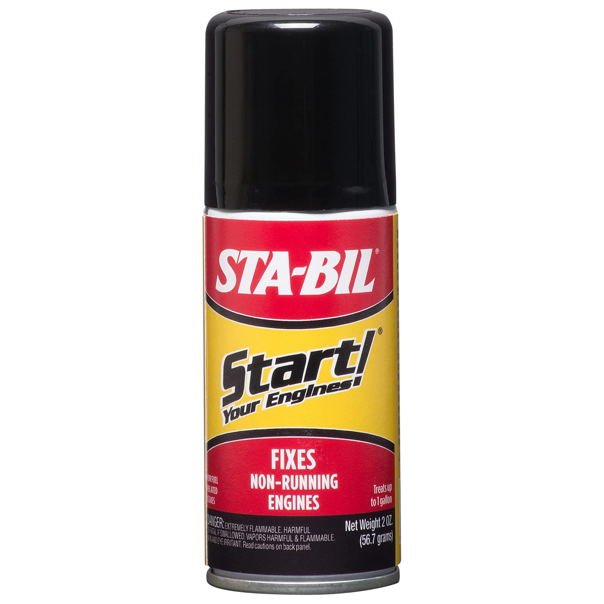 Start Your Engines! Fuel System Revitalizer and Starter Fluid for 2 and 4 Cycle Small Engines, 2 Fl. oz.