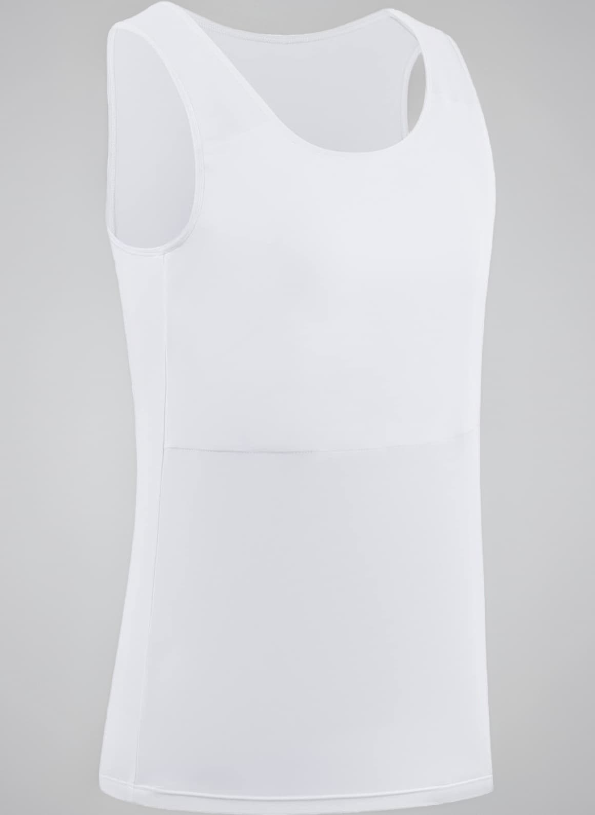 XUJI Chest Binder Transgender FTM Binder Trans Long Tank Top Pullover Binder