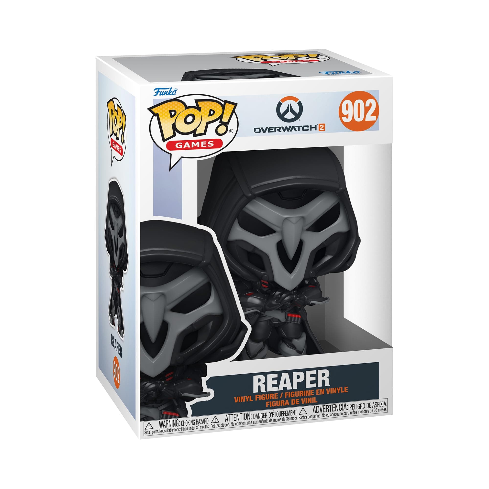 Funko POP! Games: Overwatch 2- Reaper - Collectable Vinyl Figure - Gift Idea - Official Merchandise - Toys for Kids & Adults - Video Games Fans - Model Figure for Collectors and Display