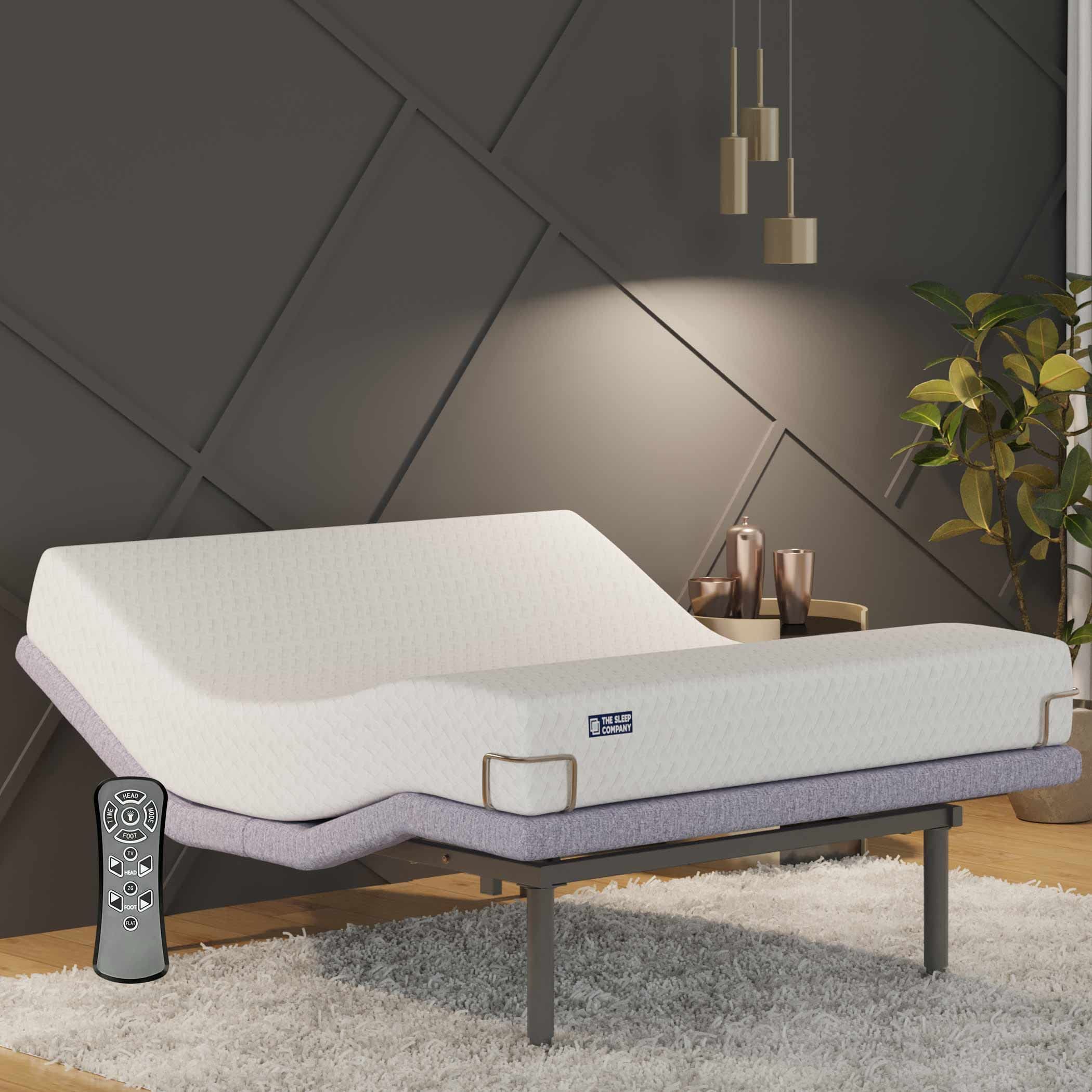 Elev8 Smart Adjustable Bed Frame Only - Queen Size