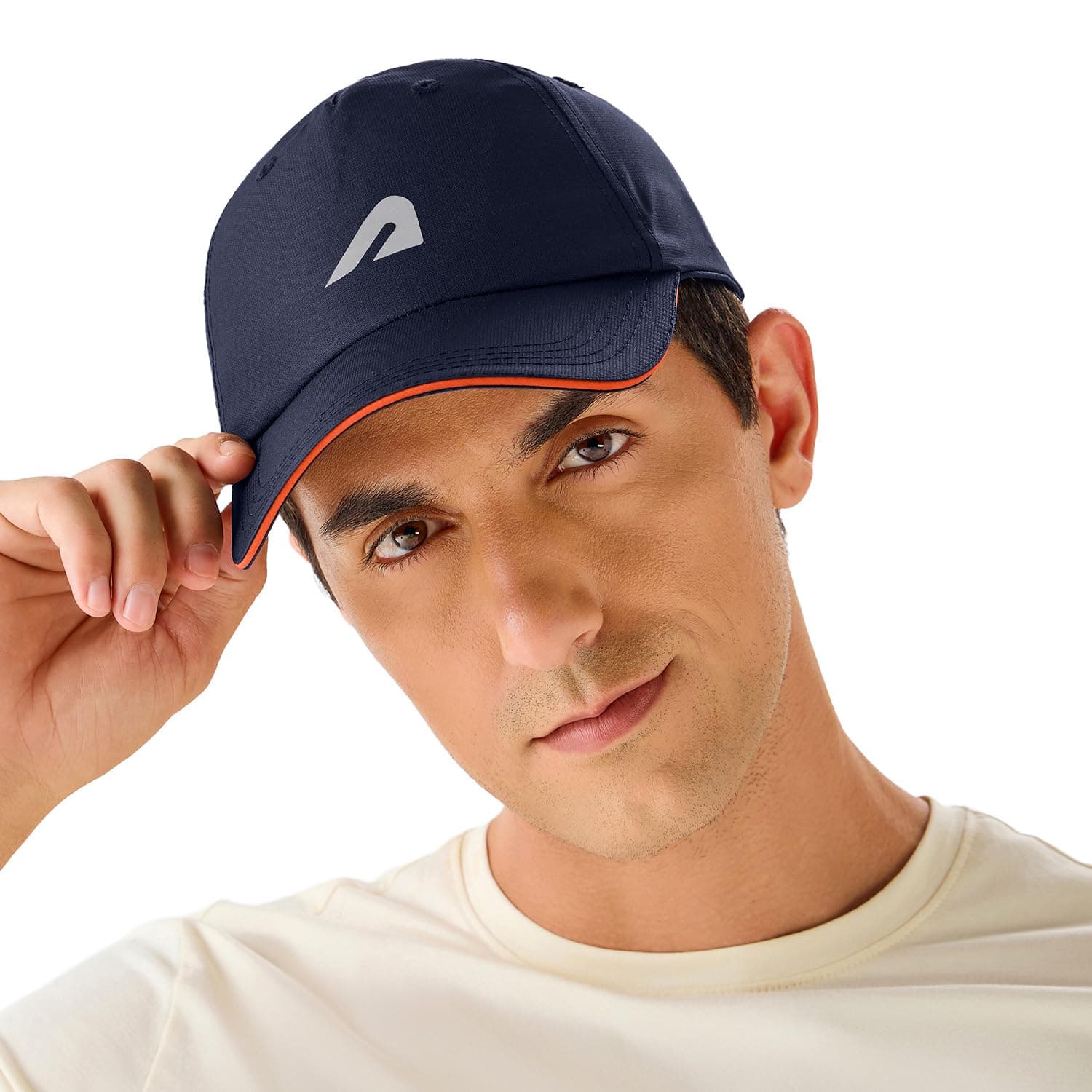 Boldfit Head Caps for Men Unisex Mens Caps with Adjustable Strap in Summer for Men Caps Men for All Sports Cap For Girls caps Gym Caps for Men Women Cap Sports Caps for Men - Blue