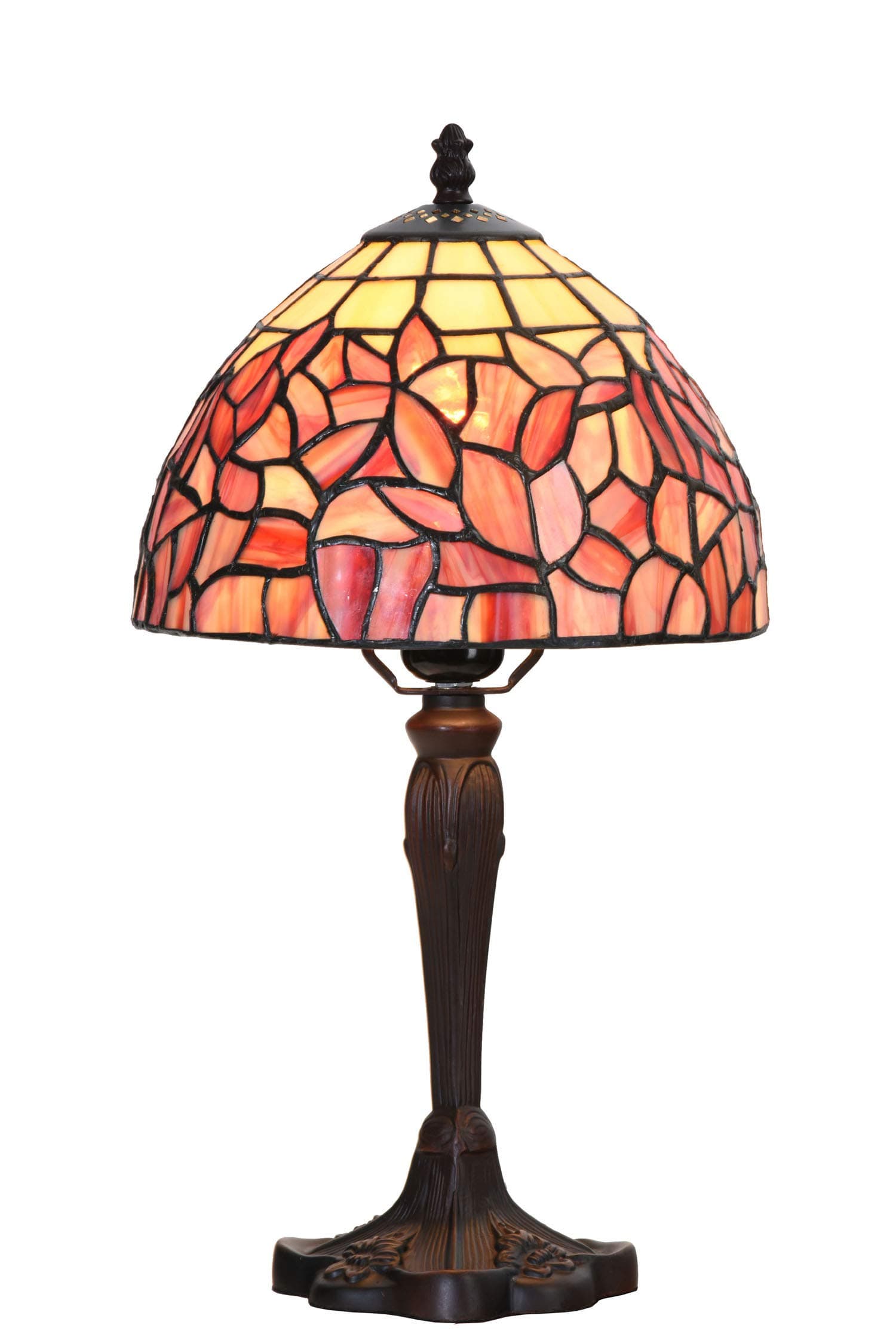 ZhimeiTiffany Table Lamp, Stained Glass, 42