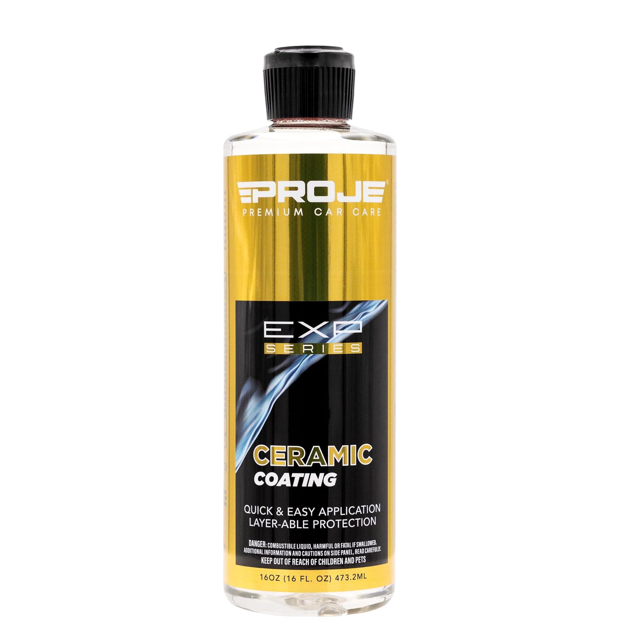 Ceramic Coating - Protective Hydrophobic Weatherproof Sealant for Cars - Nano Technology - 9H Hardness - Clear, High-Gloss Shine - 16 Ounces