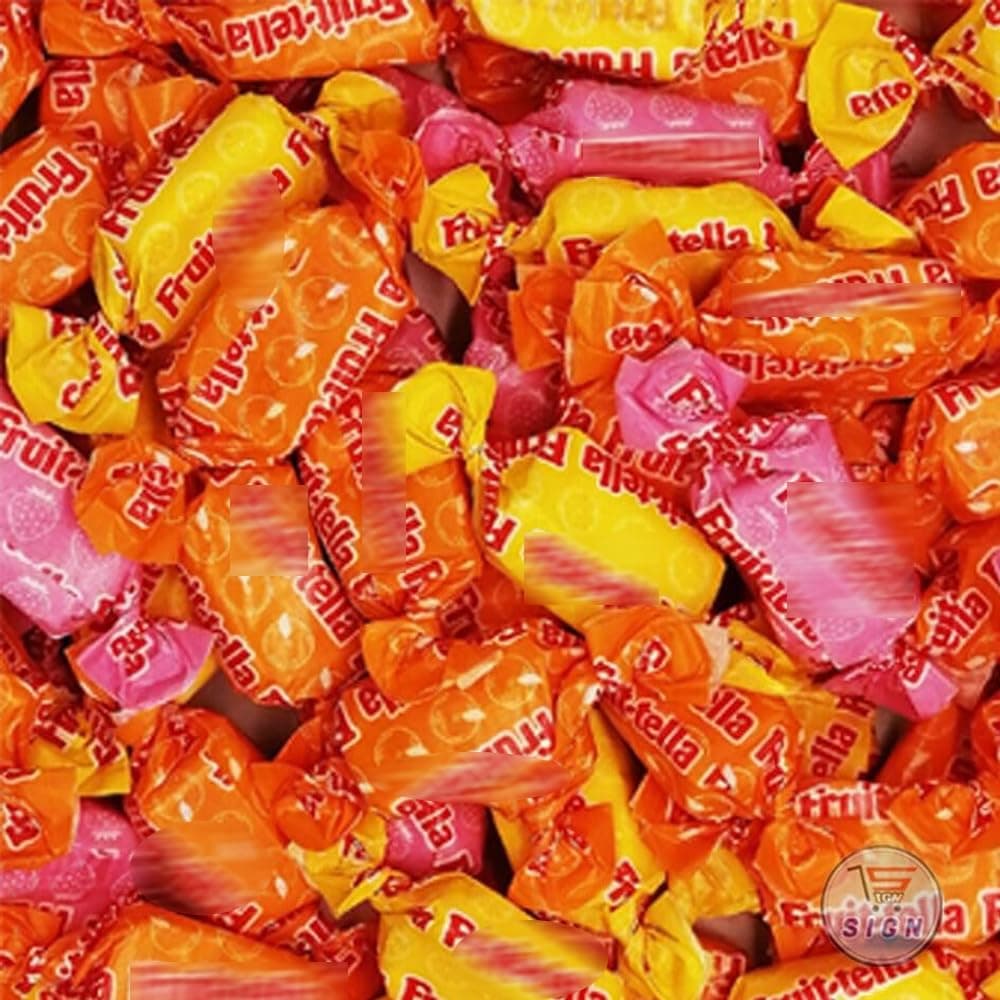 Fruitellaa Duo Stix, Strawberry Mix, Juicy Chews, Summer fruits, Berries & Cherry Chewy Sweets - Assorted Fruit chewy sweets | VIMIX (1.5kg, Juicy Chews)