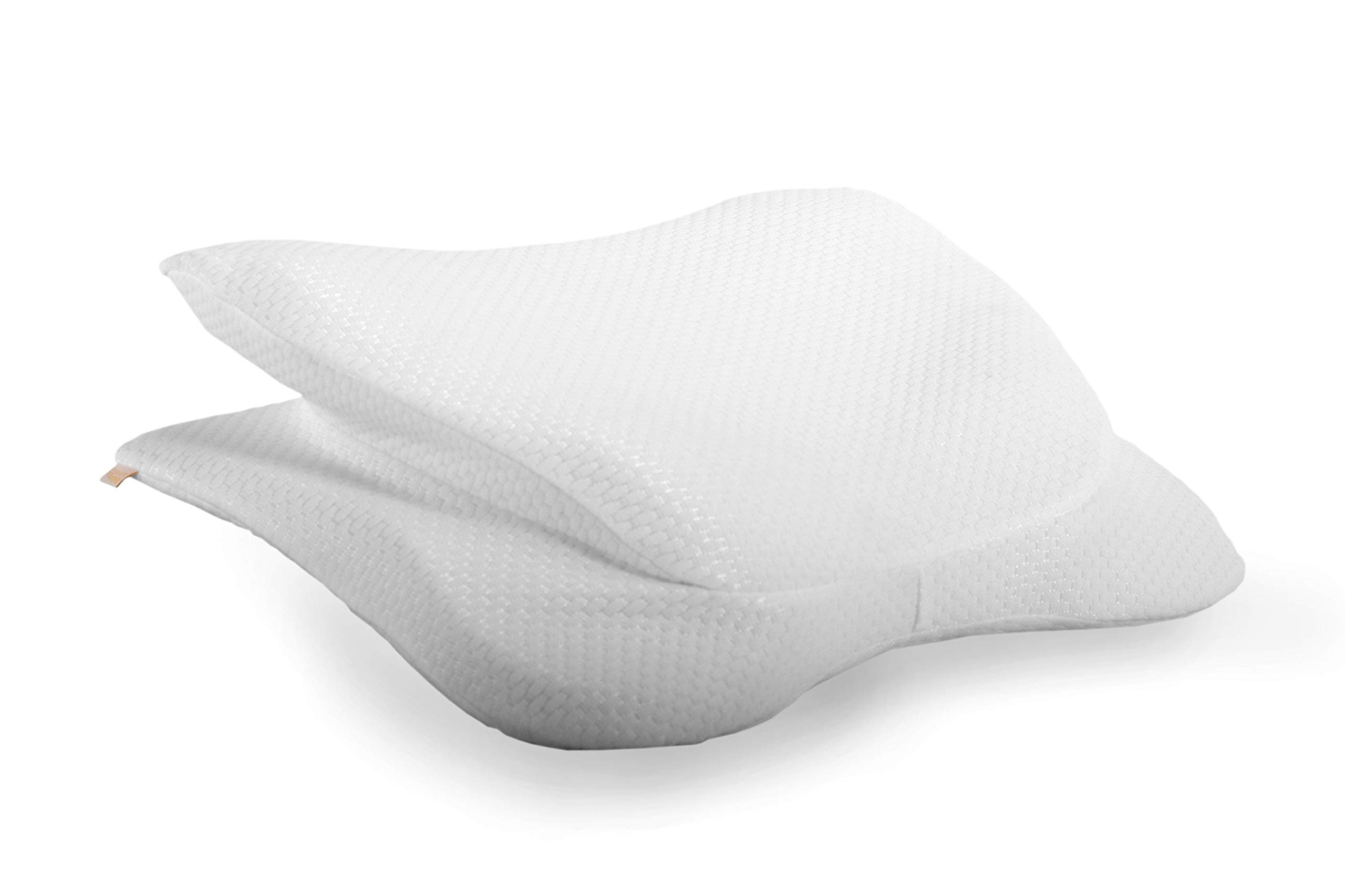 Copper Fit Angel Sleeper, The Ultimate Memory Foam Pillow for Side and Back Sleepers