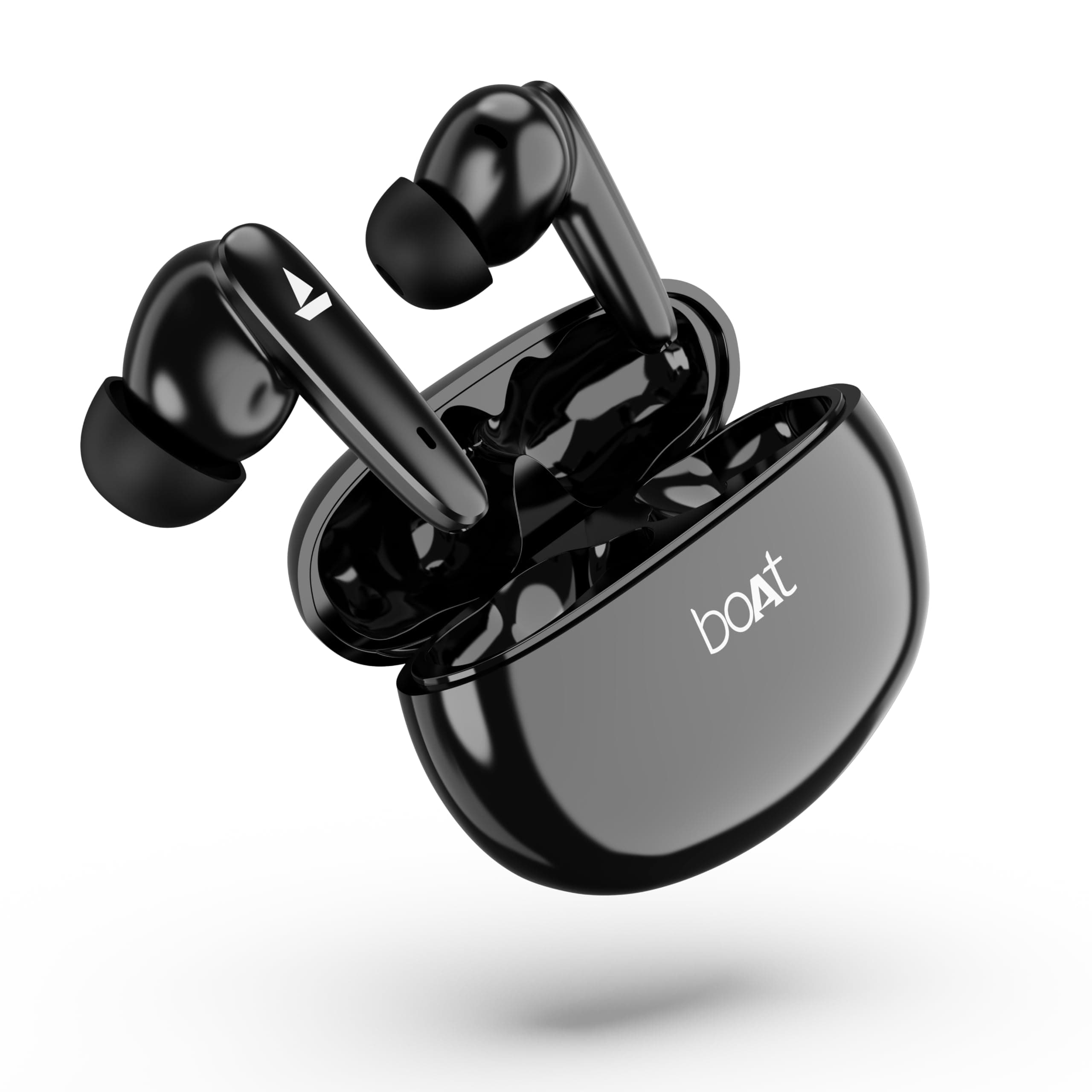 boAt Airdopes 181 in-Ear True Wireless Earbuds with ENx Tech, Beast Mode(Low Latency Upto 60ms) for Gaming, with Mic, ASAP Charge, 20H Playtime, Bluetooth v5.2, IPX4 & IWP (Carbon Black)