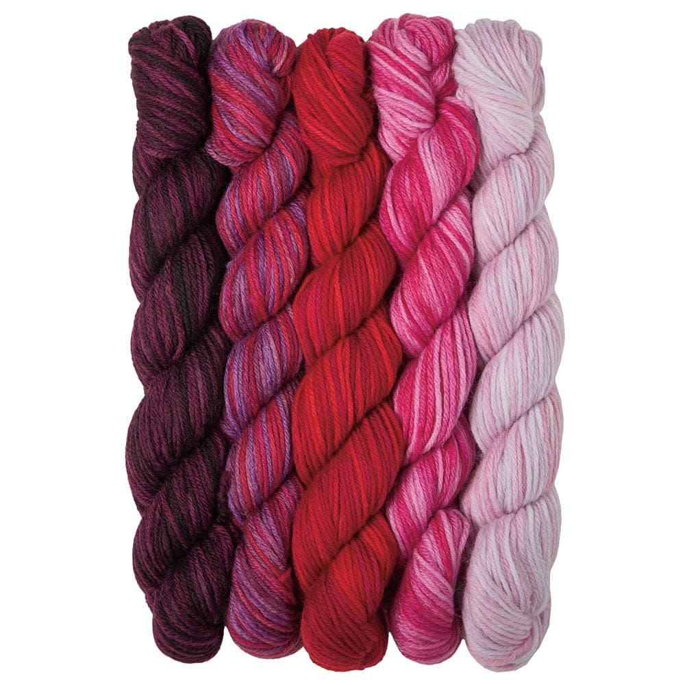 Knit Picks Stroll Mini Packs Merino Sock Yarn (Radiant Reds)