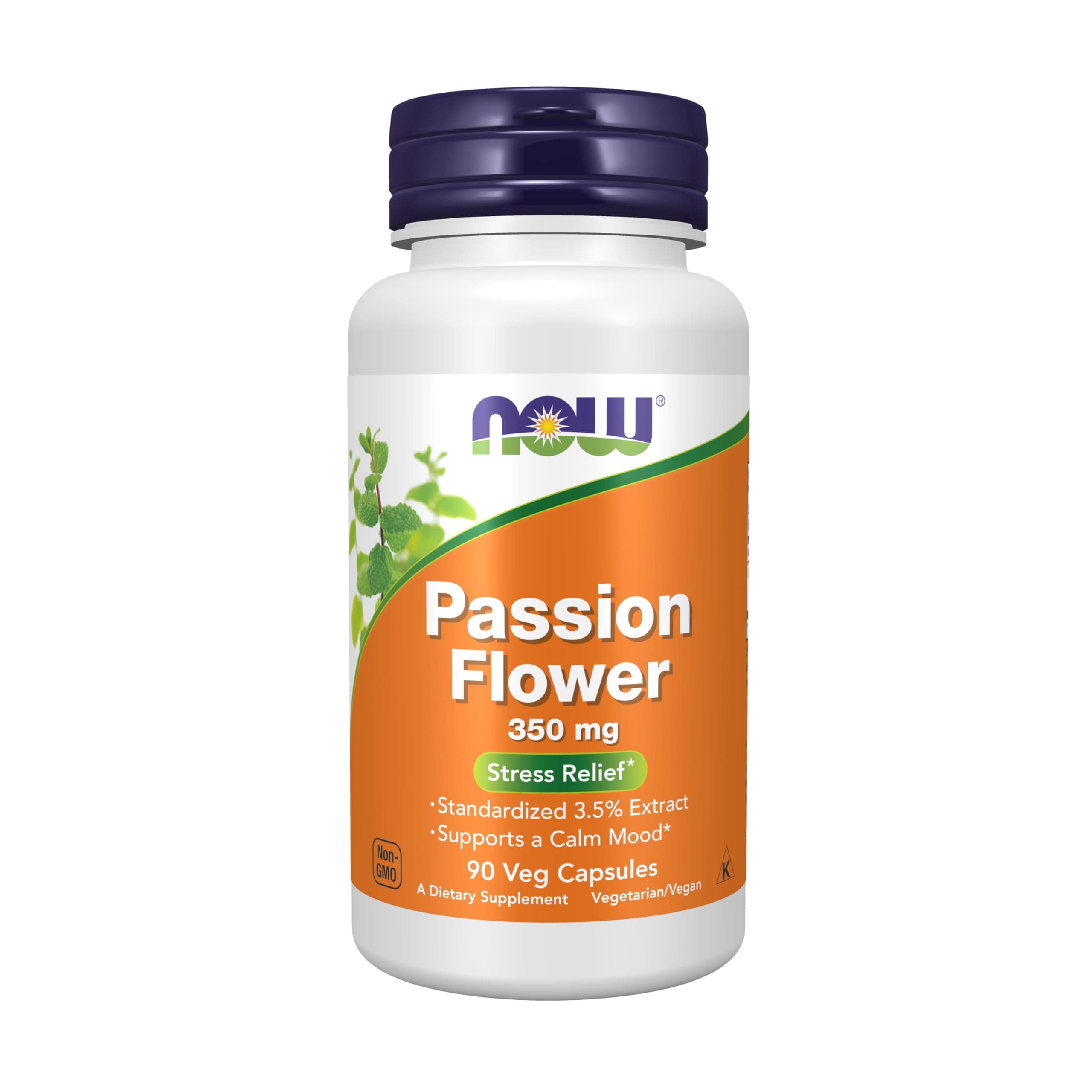 Now Foods Passion Flower Extract, 90 Vcaps