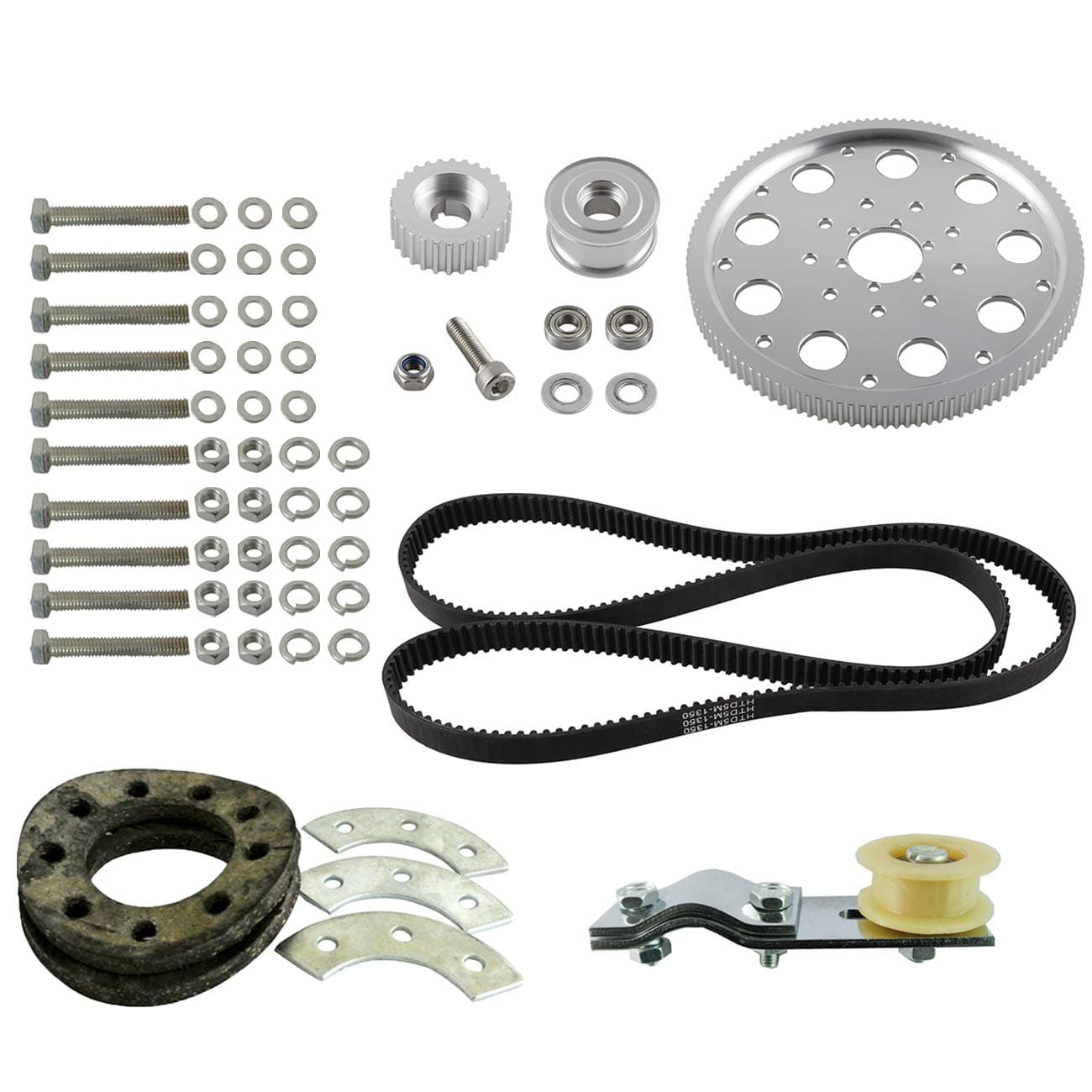 sthus Belt Drive No More 415 Chain For 2 Stroke 66cc 80CC Engine Motorized Bicycle