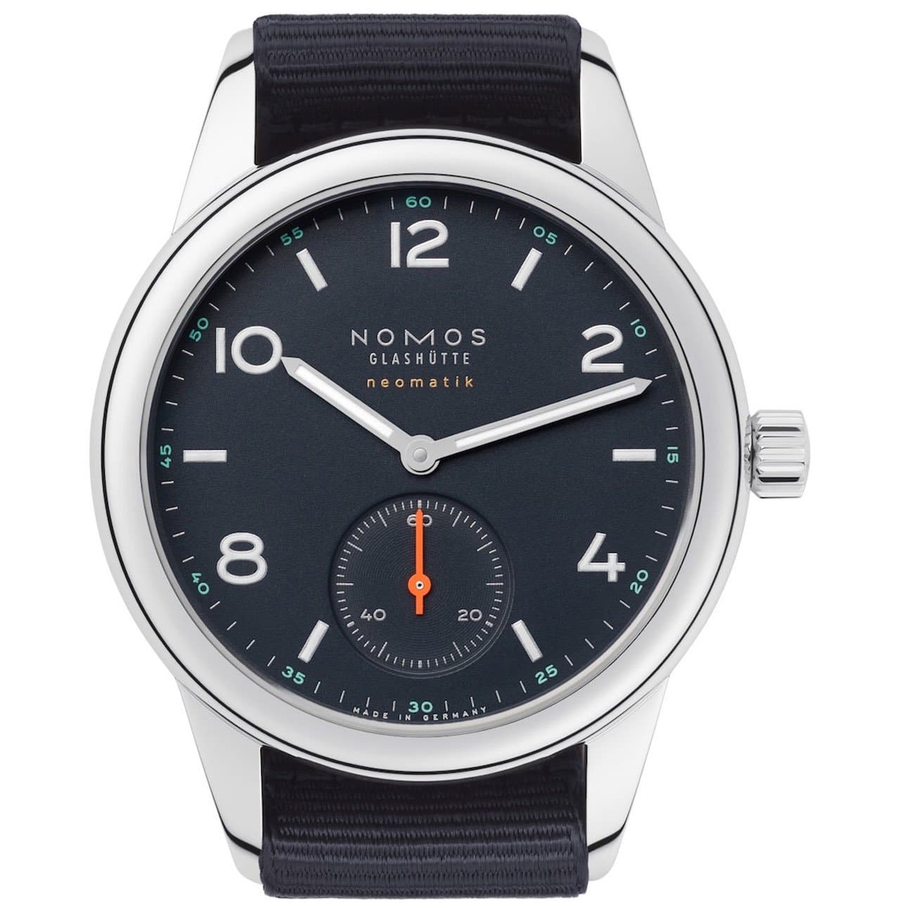 Nomos Club Neomatik Automatic Atlantic Blue Dial Men's Watch 741