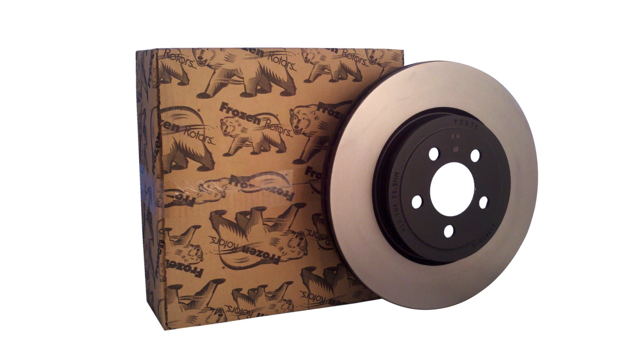 Frozen Rotors 1654 FZR Front Brake Rotor - Cryogenically Treated For Maximum Durability