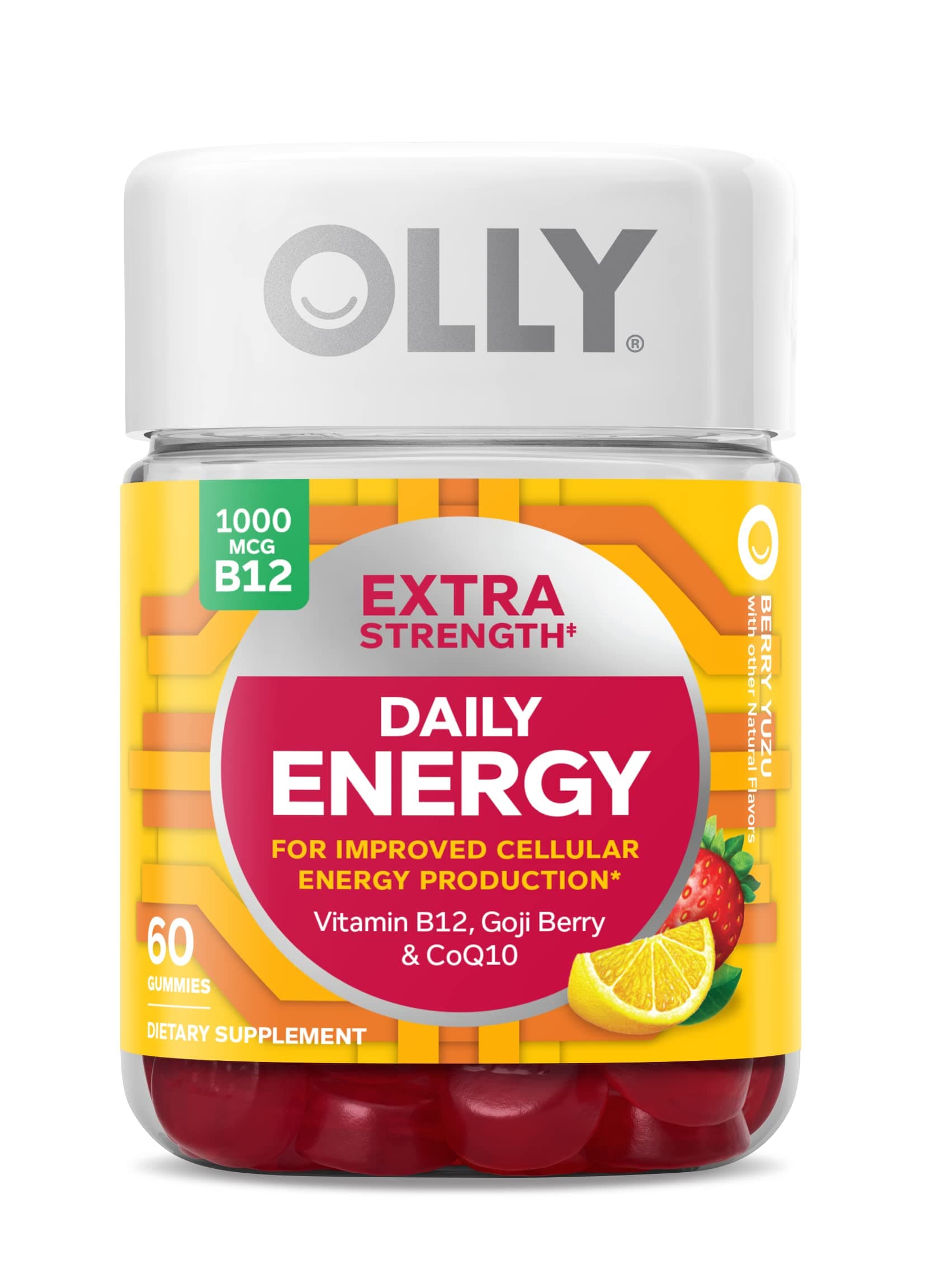 Non-Caffeine Extra Strength Energy Gummies