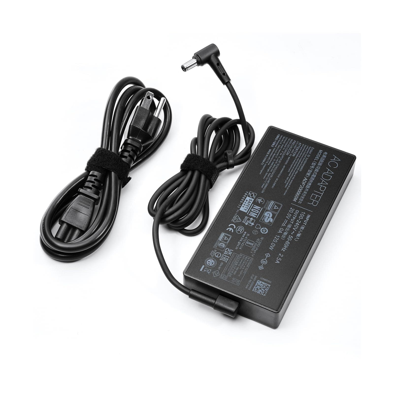 20V 6A 120W AC Adapter Charger Fit for MSI Thin GF63, GV15 Thin 11SC, GF63 Thin 10 11 12Th Laptop, MS-16r5 MS-16r6 MS-16r7, ADP-120VH D A17-120P2A Laptop Power Supply Cord