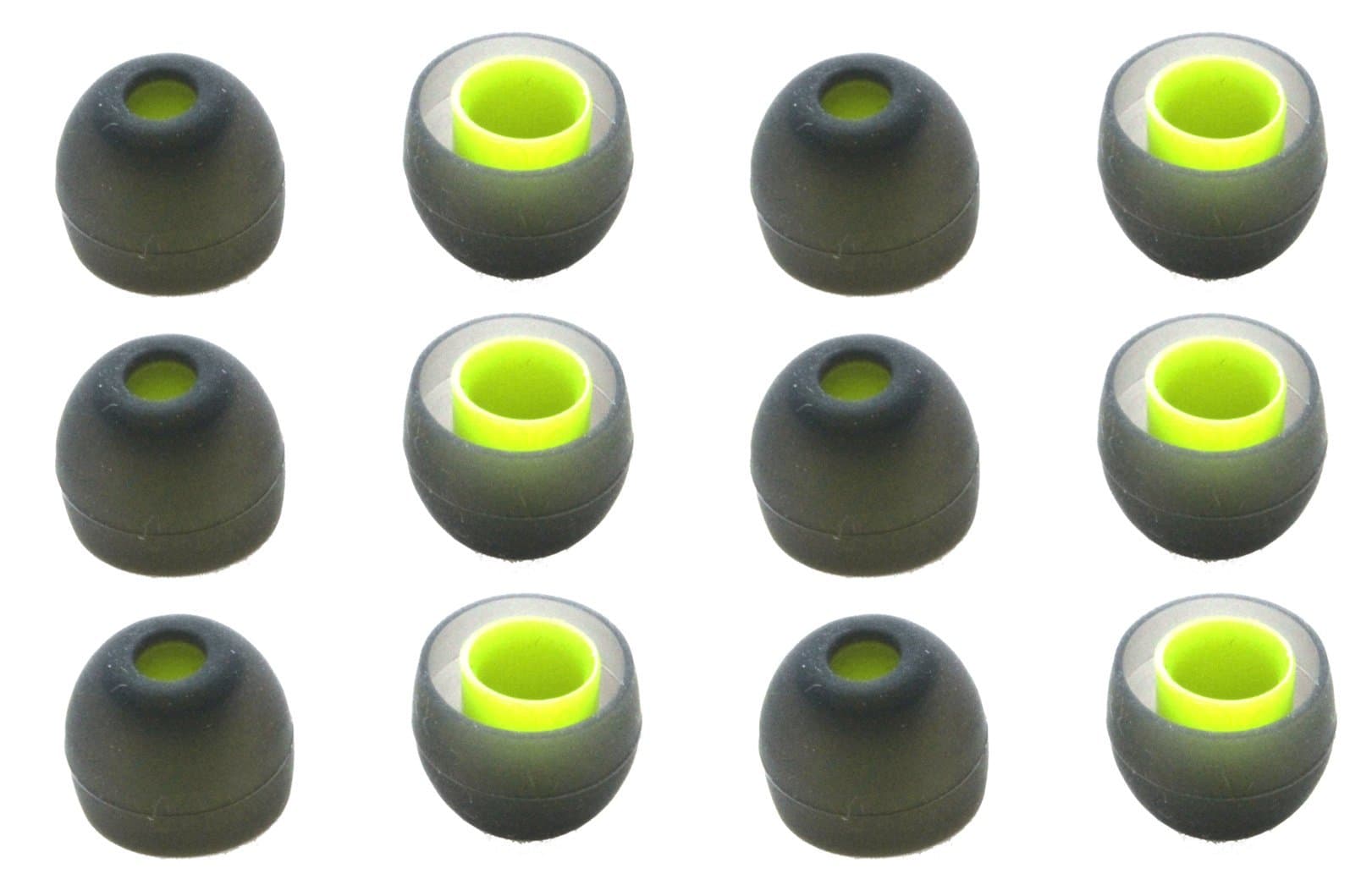 Zotech 6 Pairs of Ear Tips for Jaybird BlueBuds X, X2, X3 & X4 Headphones. (Medium)