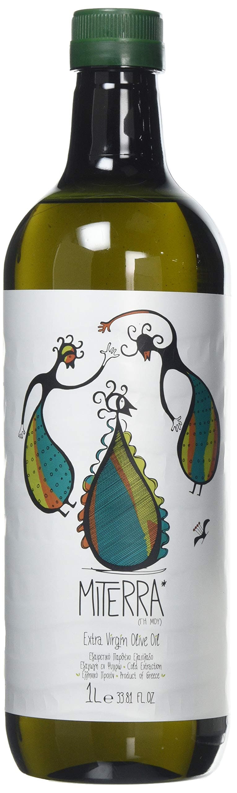 MITERRA Extra Virgin Olive Oil from Crete 1 Lt PET Bottle