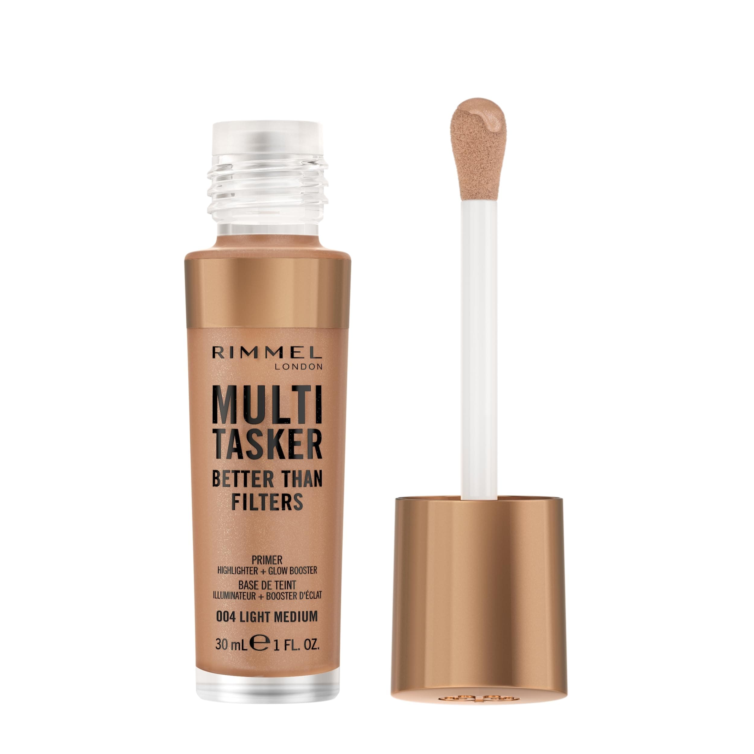 London Multi-Tasker Better Than Filters Face Primer, Glow Booster and Highlighter - 004 - Light Medium, 30ml