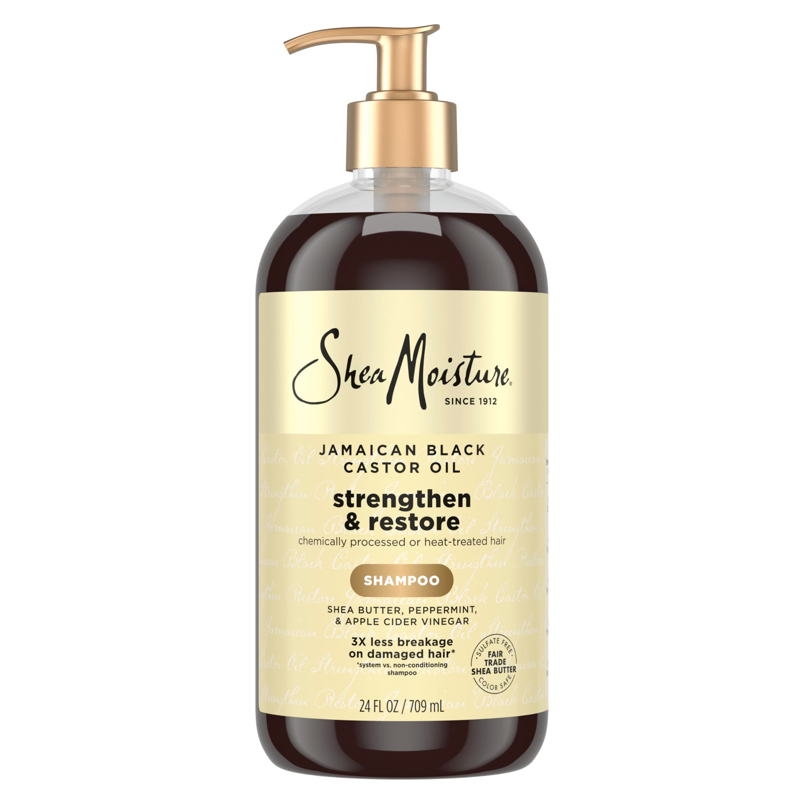 Strengthen and Restore Shampoo for Damaged Hair Strengthen & Grow to Cleanse and Nourish 24 oz