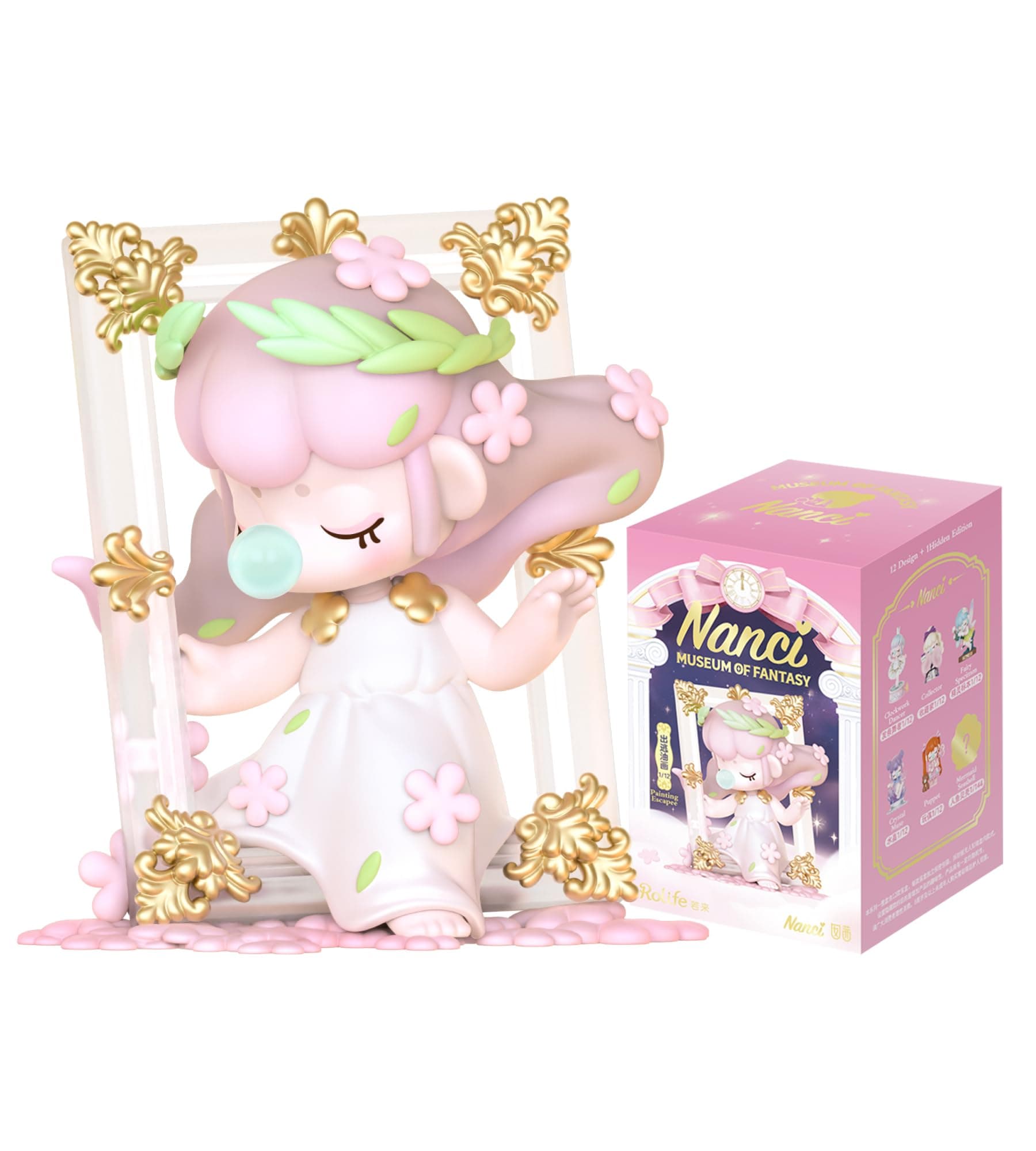 Nanci Action Figures Nanci's Museum Surprise Box Collectible Art Toy Creative Gifts for Adults, Christmas Birthday Gifts for Friends
