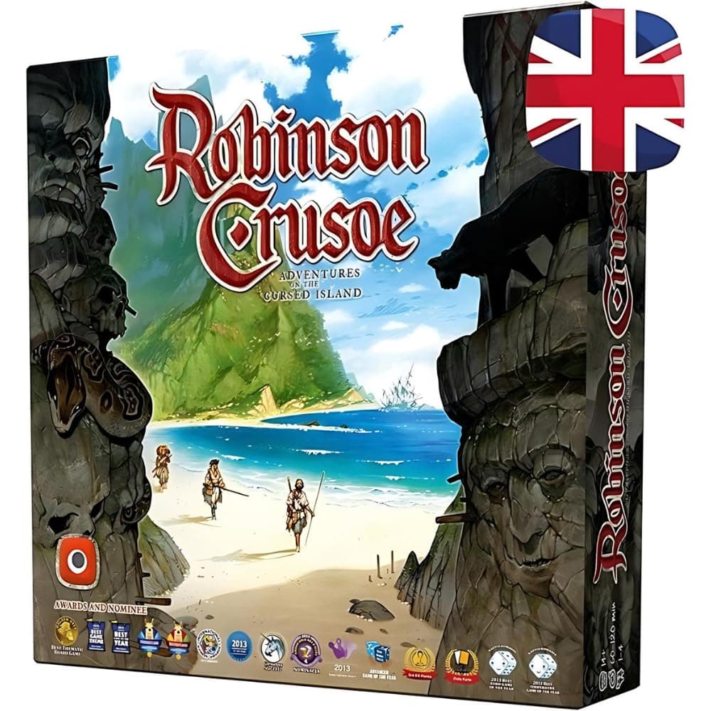 Robinson Crusoe Adventures On The Cursed Island Board Game, Kid, Multicolor