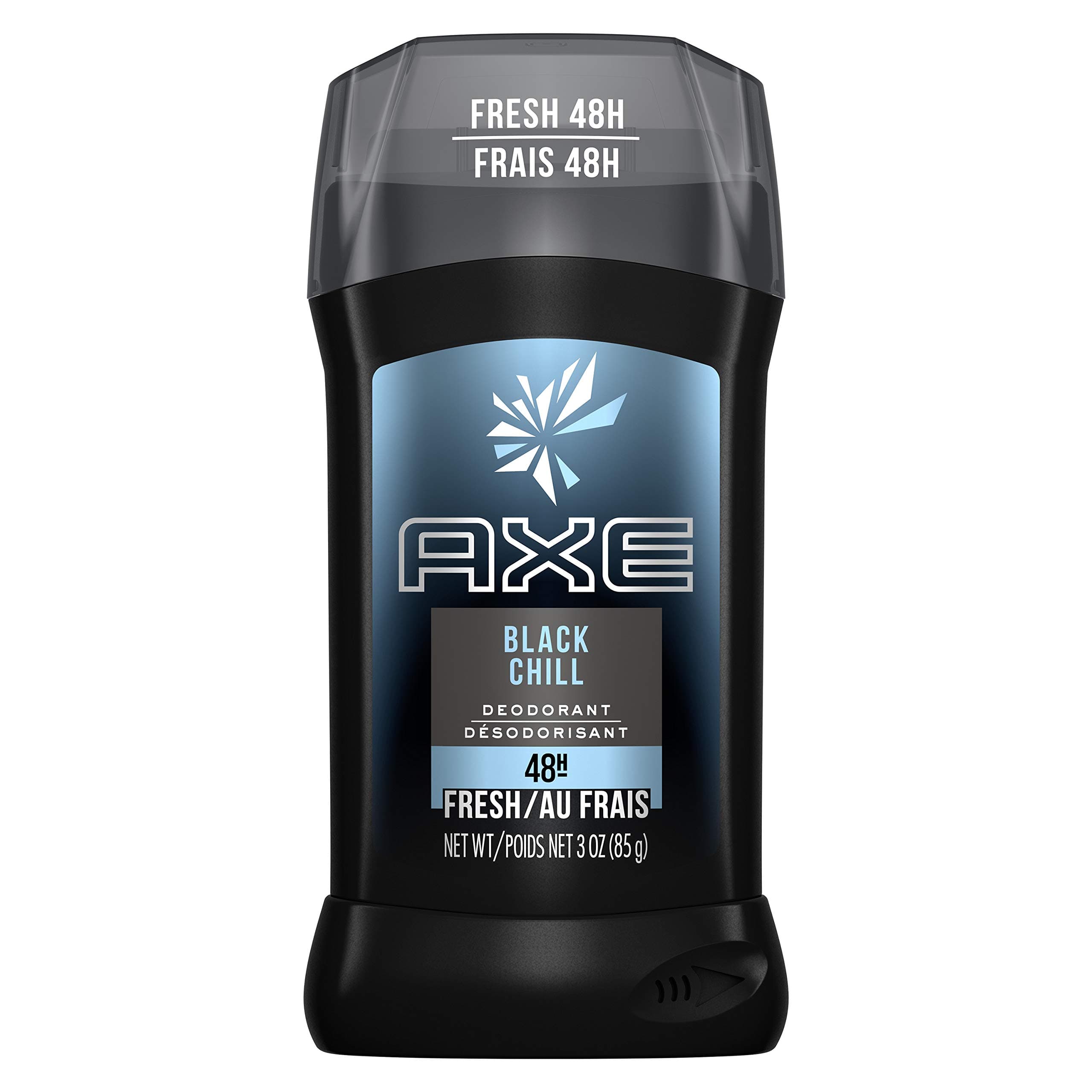 AXE Aluminum Free Deodorant 48 Hour Odor Protection Black Chill Mens Deodorant 3 oz