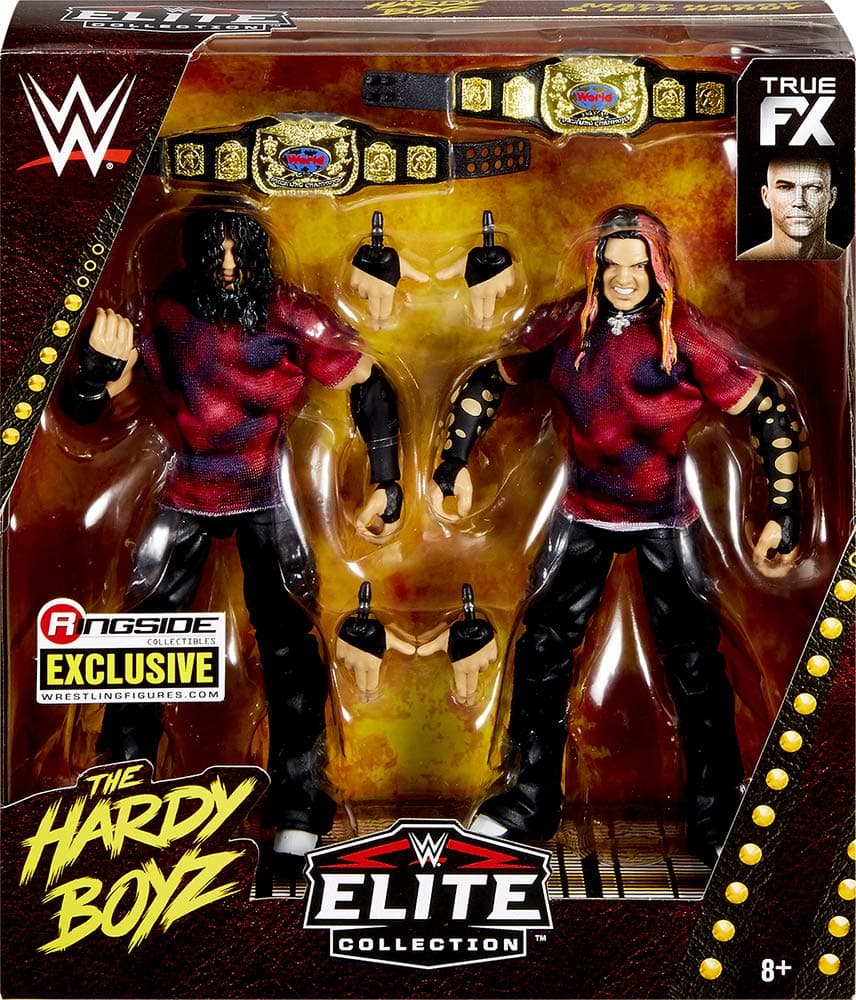 Ringside Brood Hardy Boyz - WWE Elite 2-Pack Mattel Toy Wrestling Action Figures
