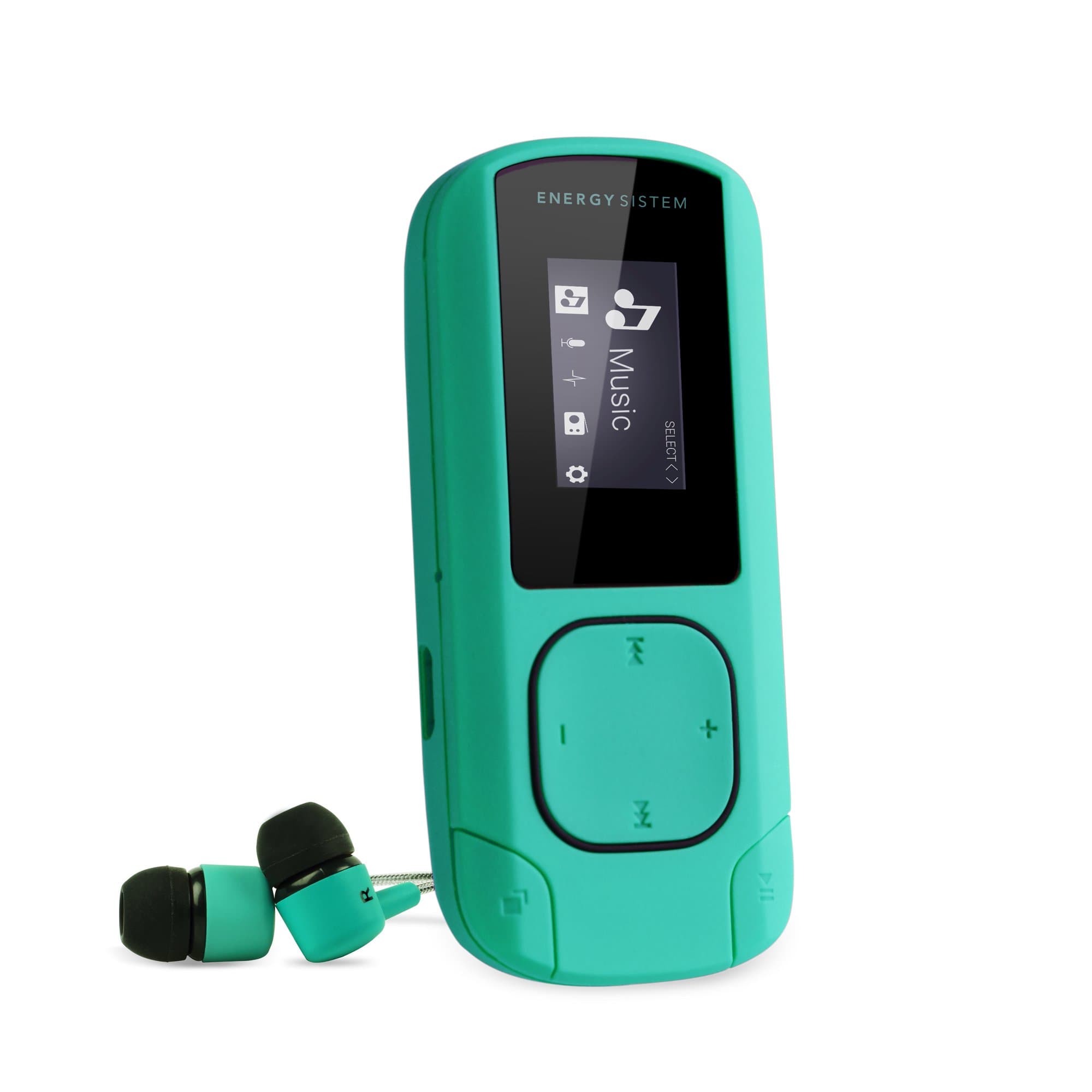 Energy Sistem Clip 8 GB Portable MP3 Player (Mint)