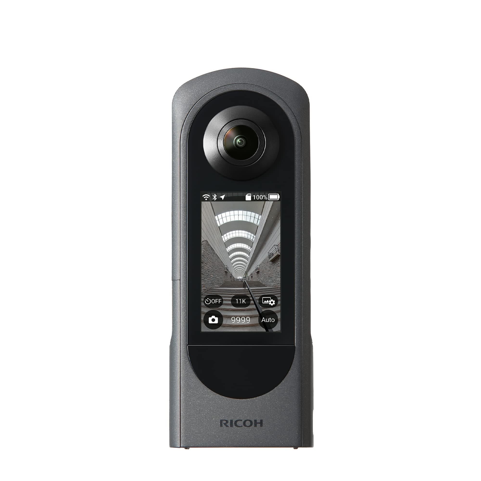 Theta X 360 Degree Camera, High Resolution Image of approximate 60M, 5.7K 360, Touch Screen