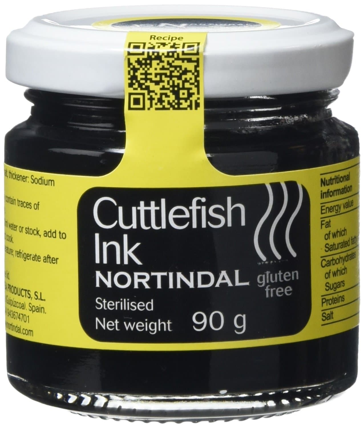 Nortindal Squid Ink 90 g (Pack of 2)