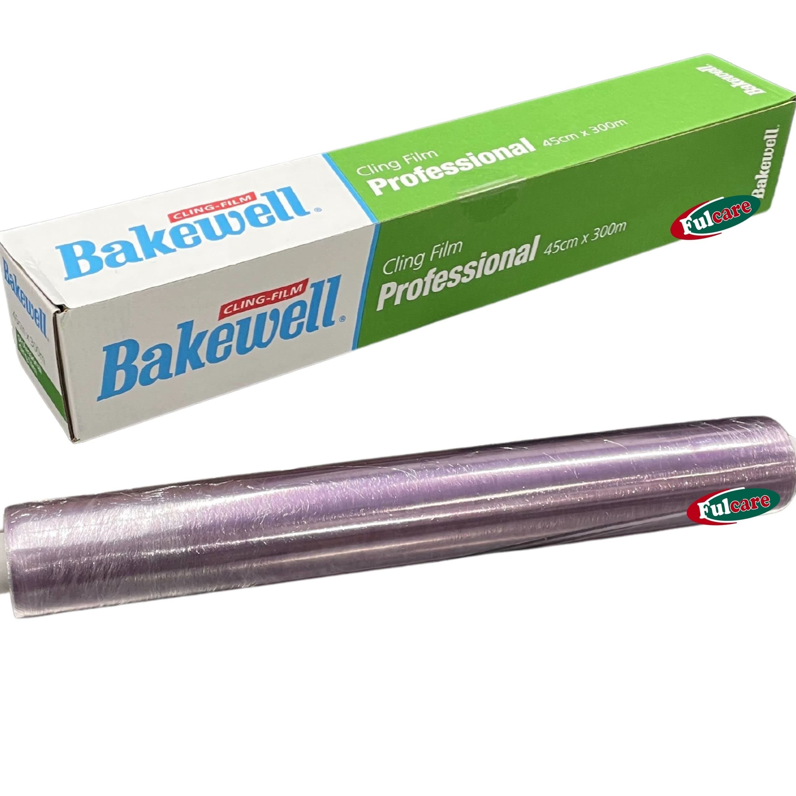 Catering PVC Cling Film in A Rigid Wedge Cutter Box 45cm x 300 metres