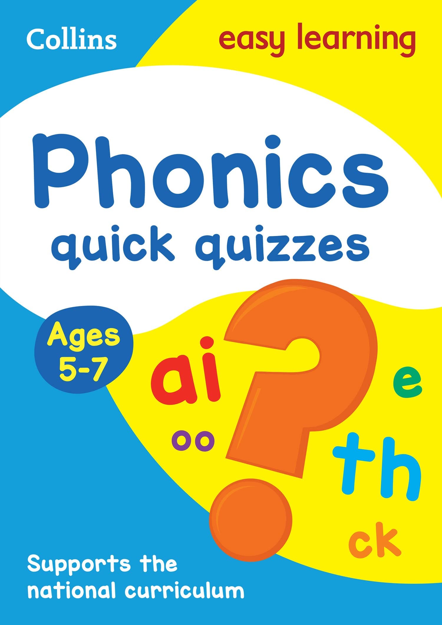 Collins Phonics Quick Quizzes Ages 5-7: Ideal for Home Learning