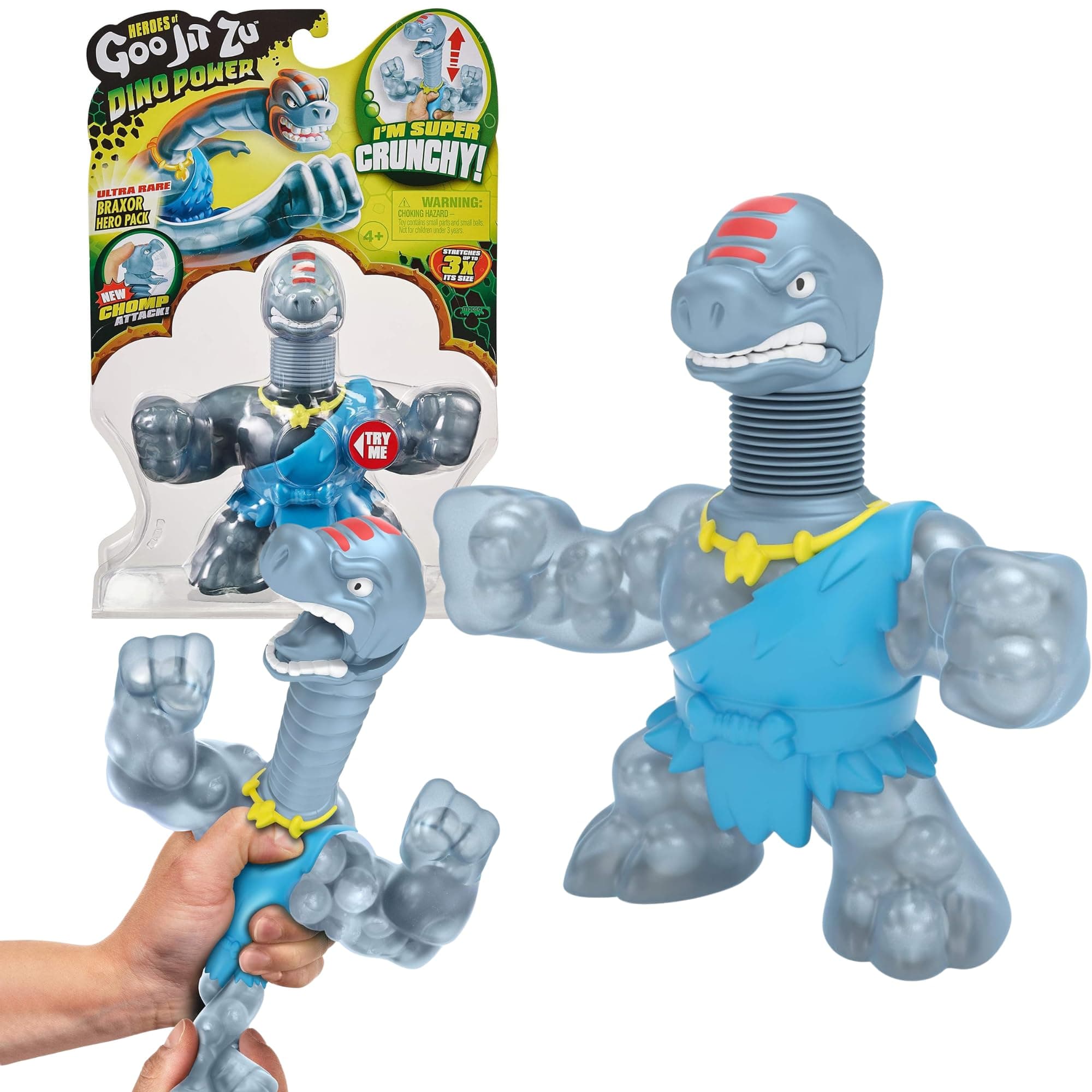 Heroes of Goo Jit Zu Dino Power Hero Pack - Braxor The Brachiosarus