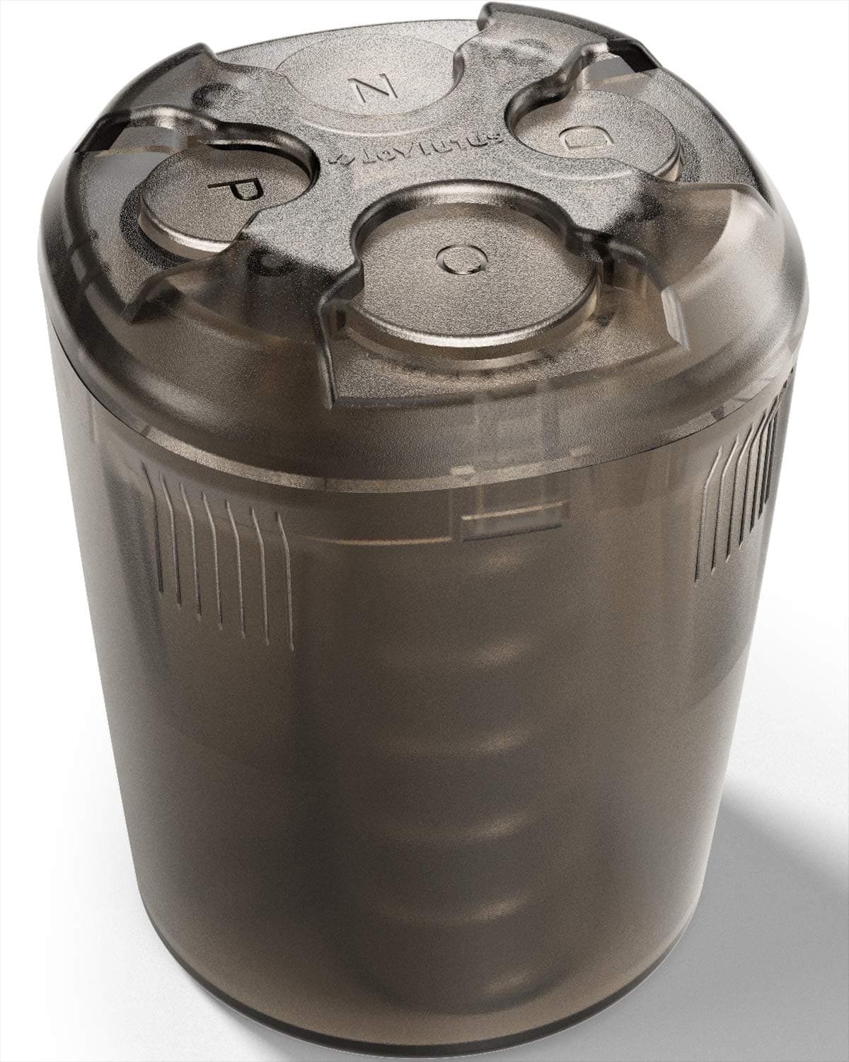 JOYTUTUS Universal Car Coin Holder - High Capacity Change Holder for Most Cars, Trucks - Transparent Gray