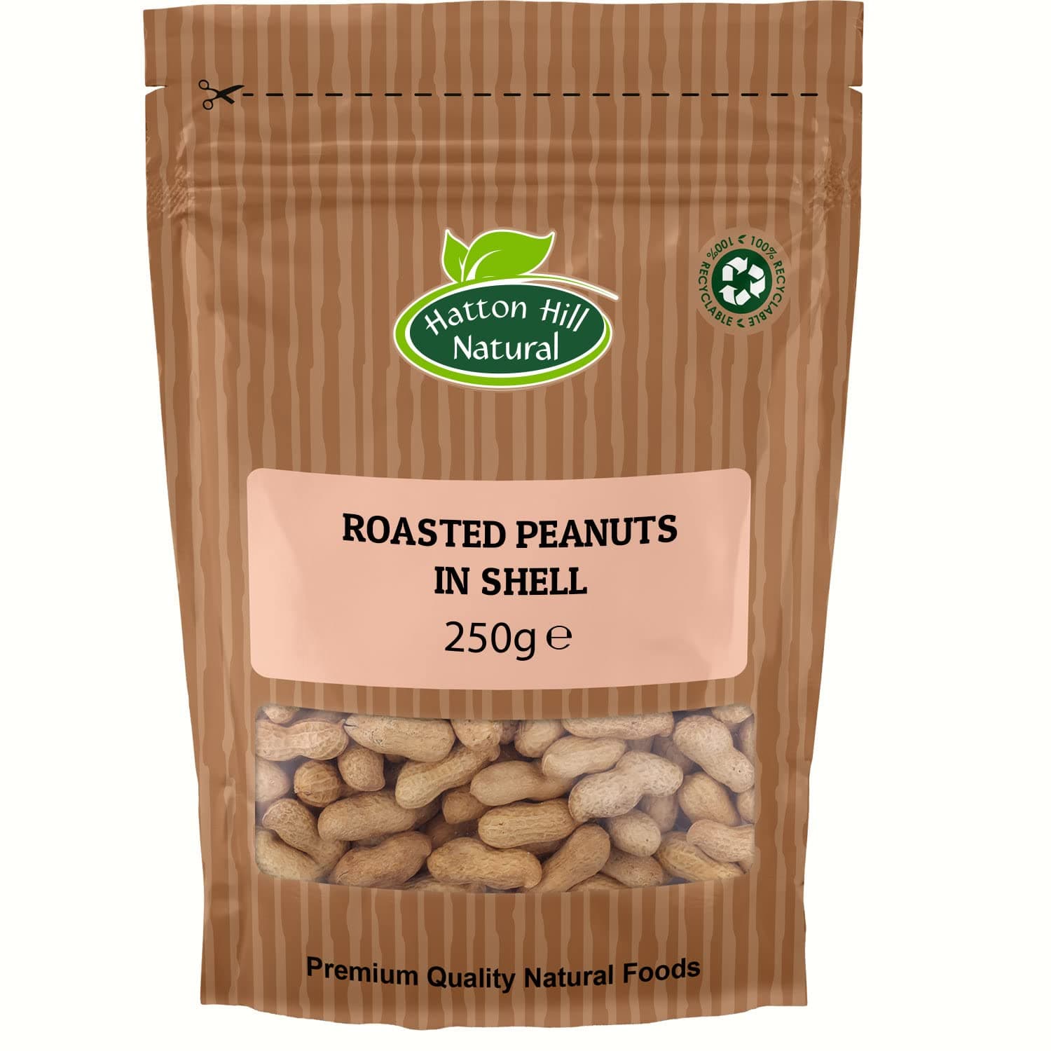 Roasted Peanuts in Shells 250g (Monkey Nuts) by Hatton Hill - Free UK Delivery