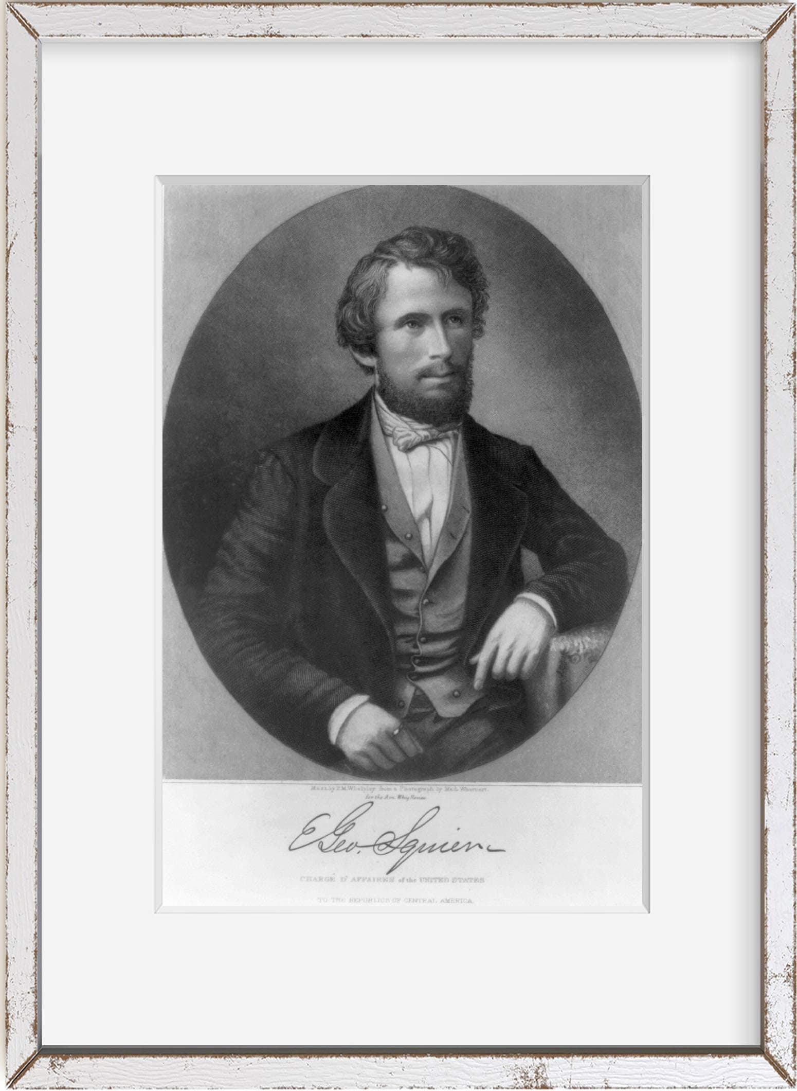 INFINITE PHOTOGRAPHS Photo: Ephraim George Squier,1821-1888,American archaeologist