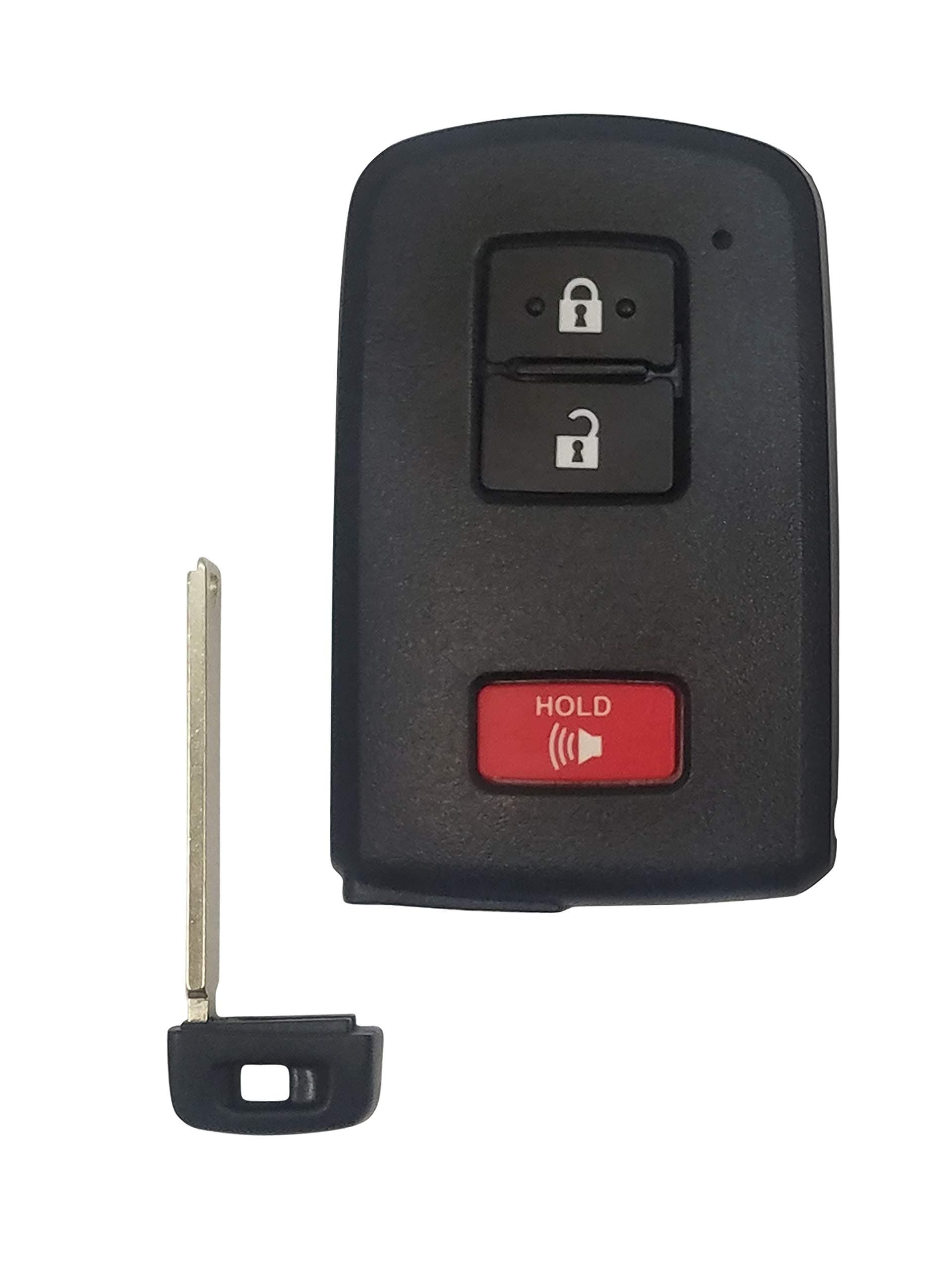 REMOTE STORE Bundle Toyota Landcruiser Tacoma Prius C Smart Keyless Entry Remote Fob 89904-0E091 HYQ114FBA