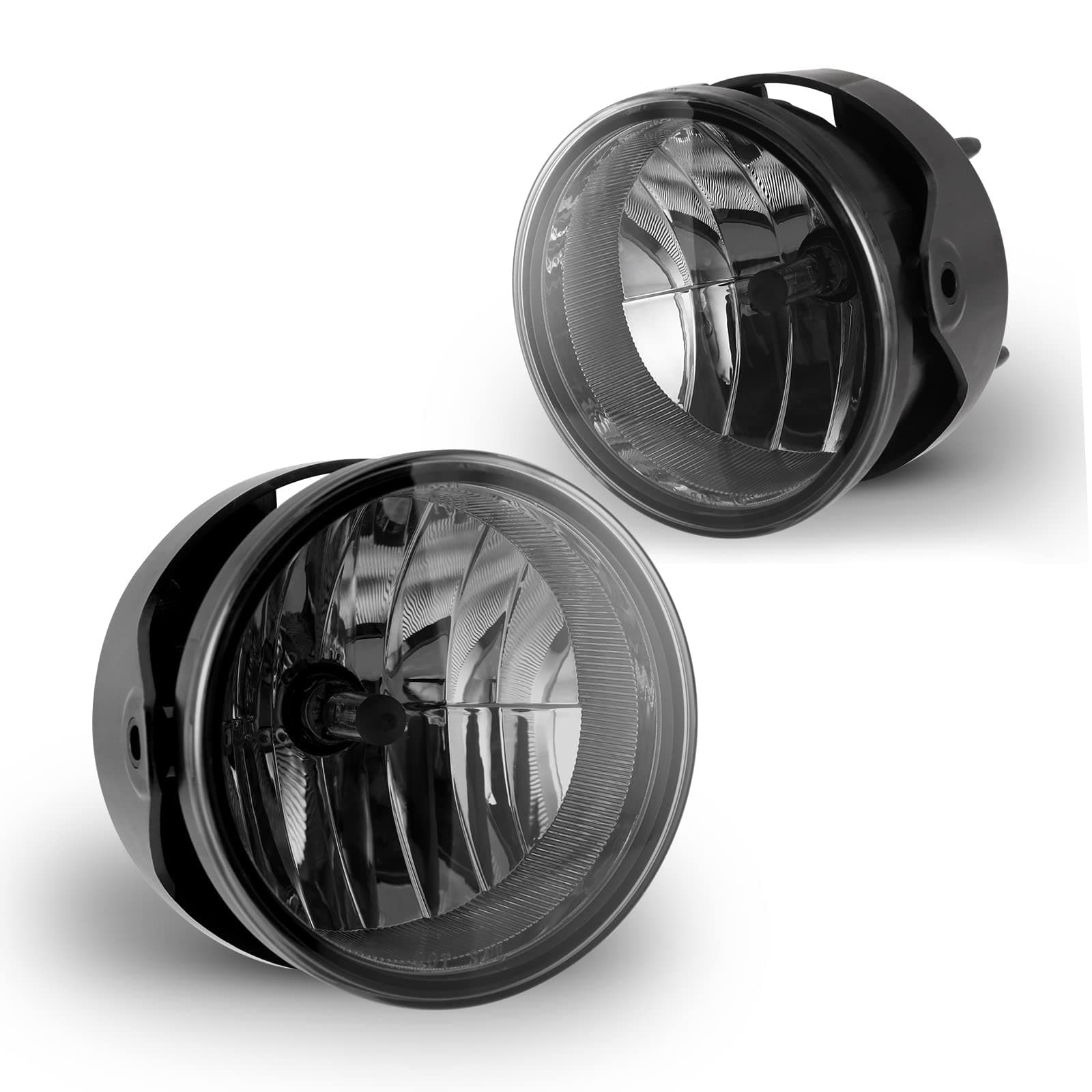 AUTOWIKI Fog Lights Fit for 2007-2014 Ford Expedition/ 2008-2011 Ford Ranger (Not Fit STX Package) With Smoke Lens 2PCS Fog Light Lamps Assembly Replacement